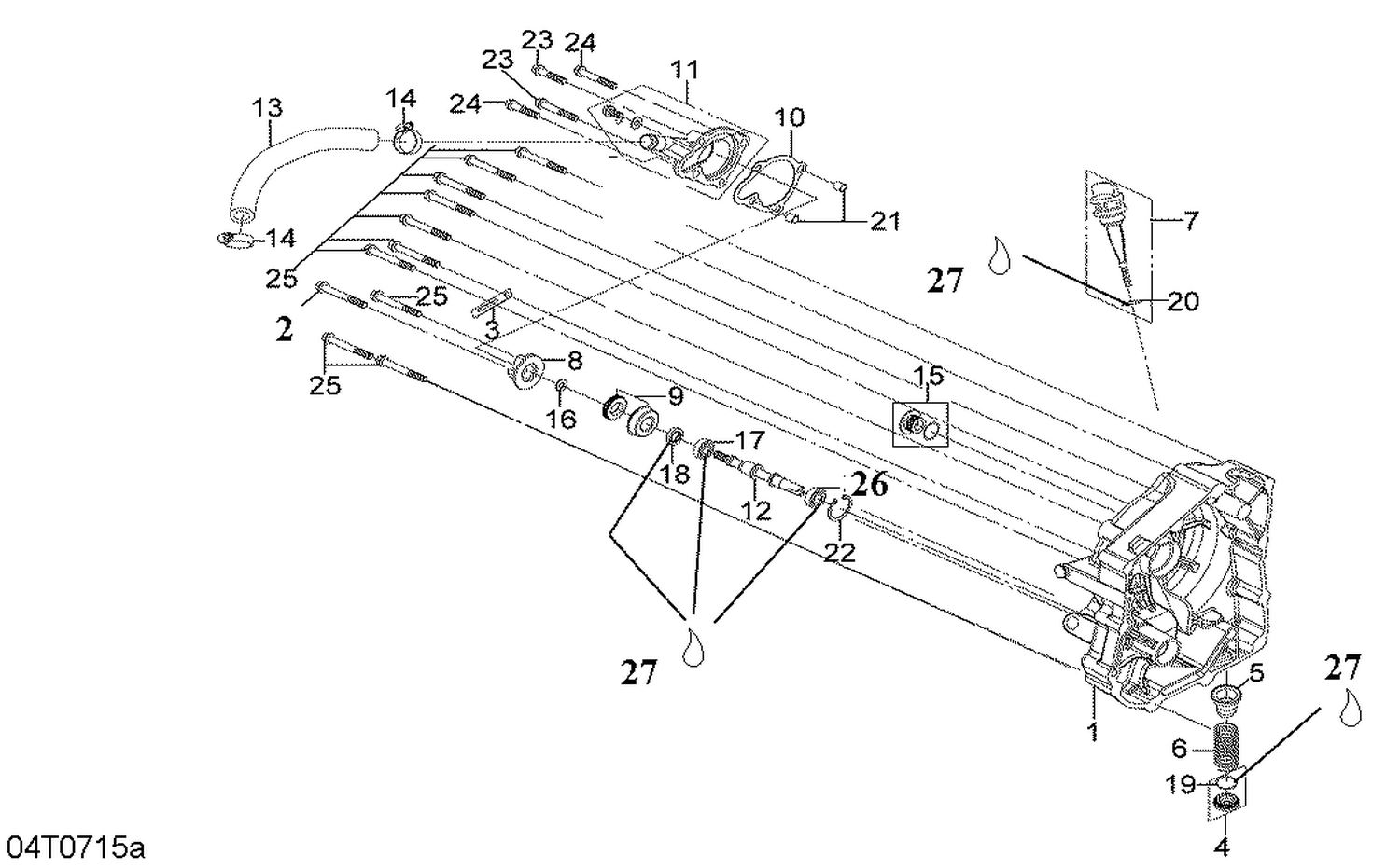 03- Magneto Cover and Water Pump