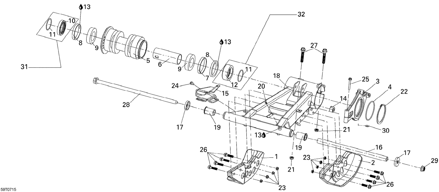 08- Rear Swing Arm