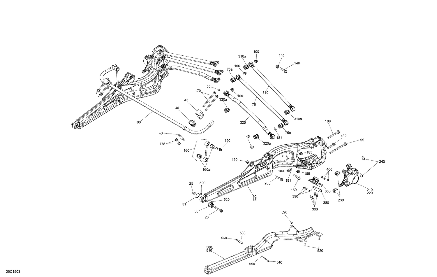08- Rear Suspension - Package STD