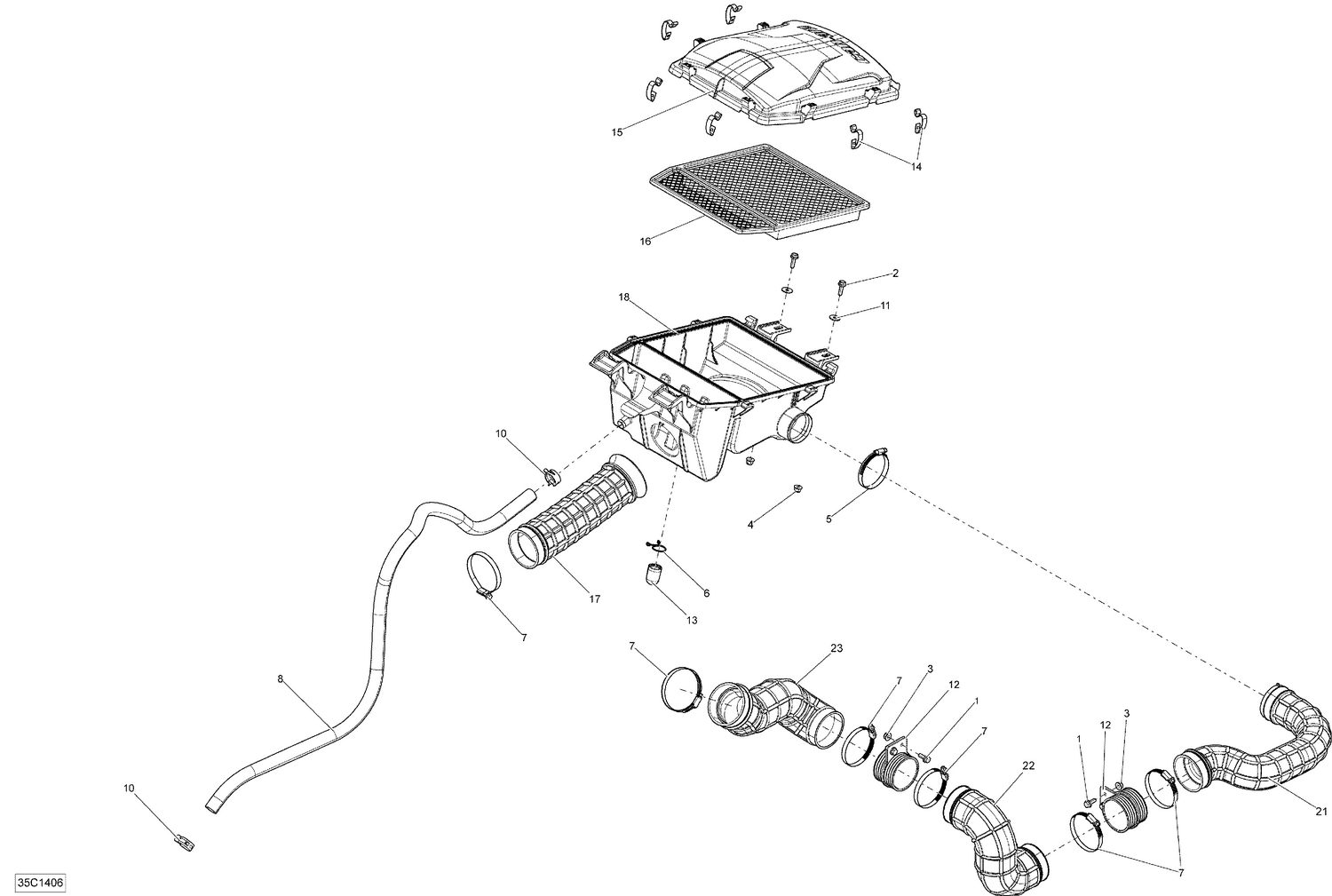 02- Air Intake _35C1406
