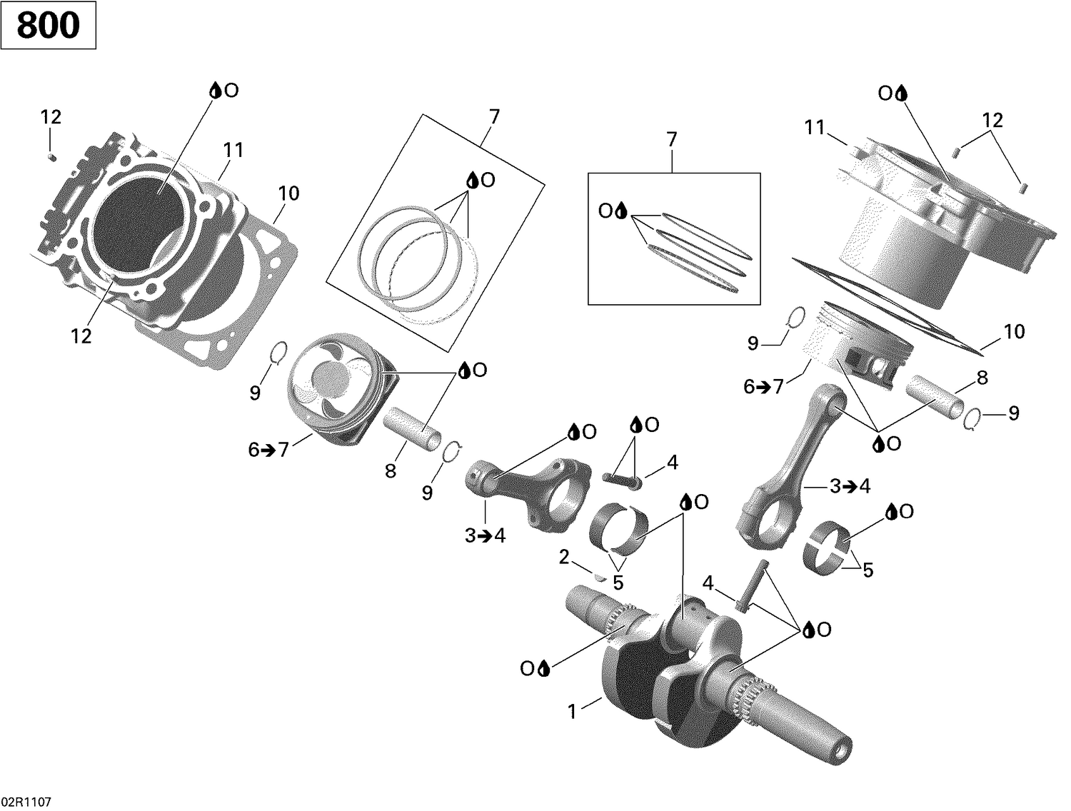 01- Crankshaft, Piston And Cylinder