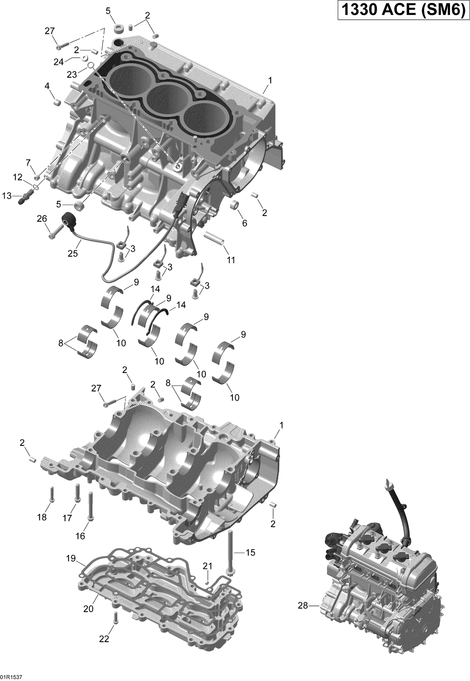 01- Crankcase _01R1537