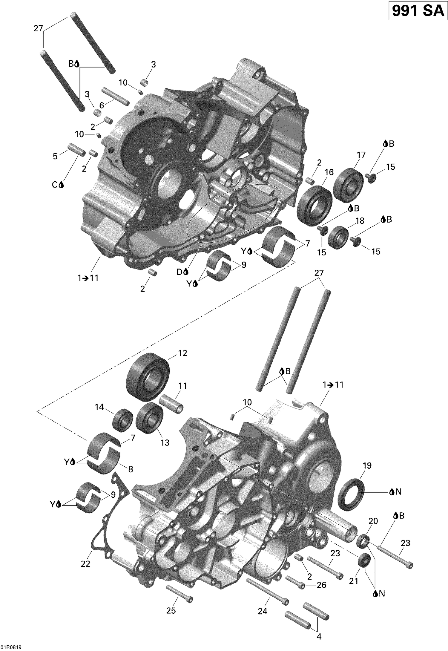01- Crankcase