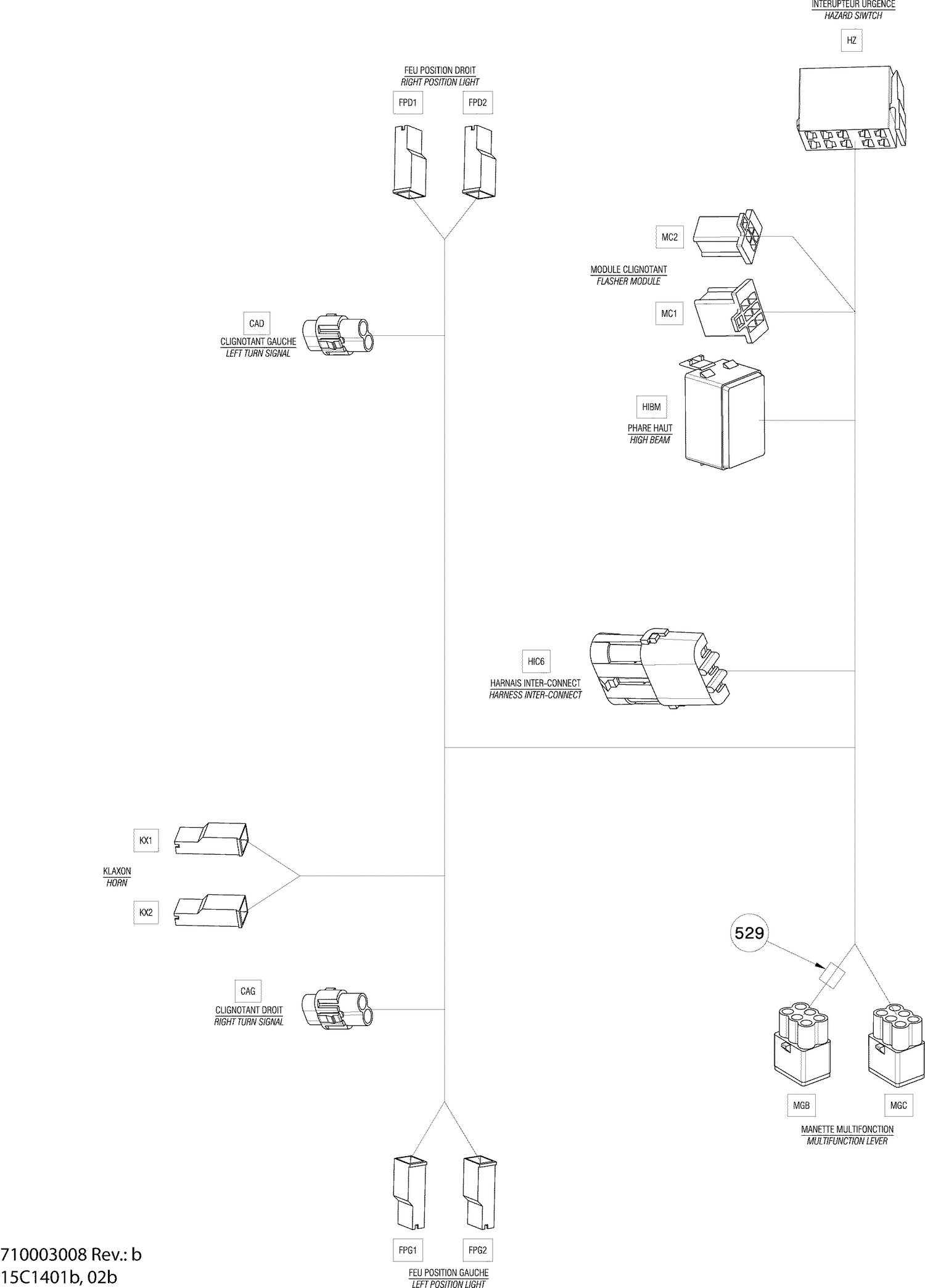 10- Electrical Harness Cablage Europe