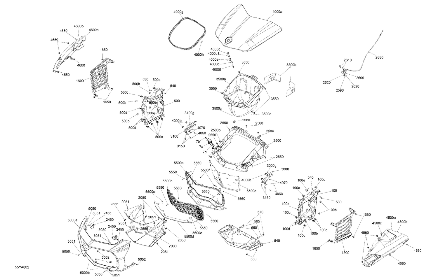 07- Body - Front Storage Tray