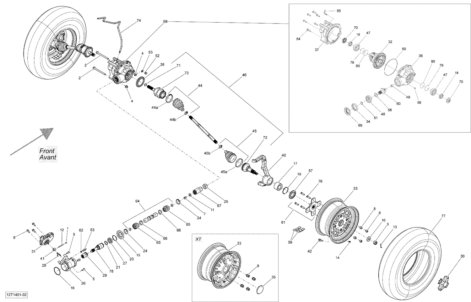 07- Drive System, Front