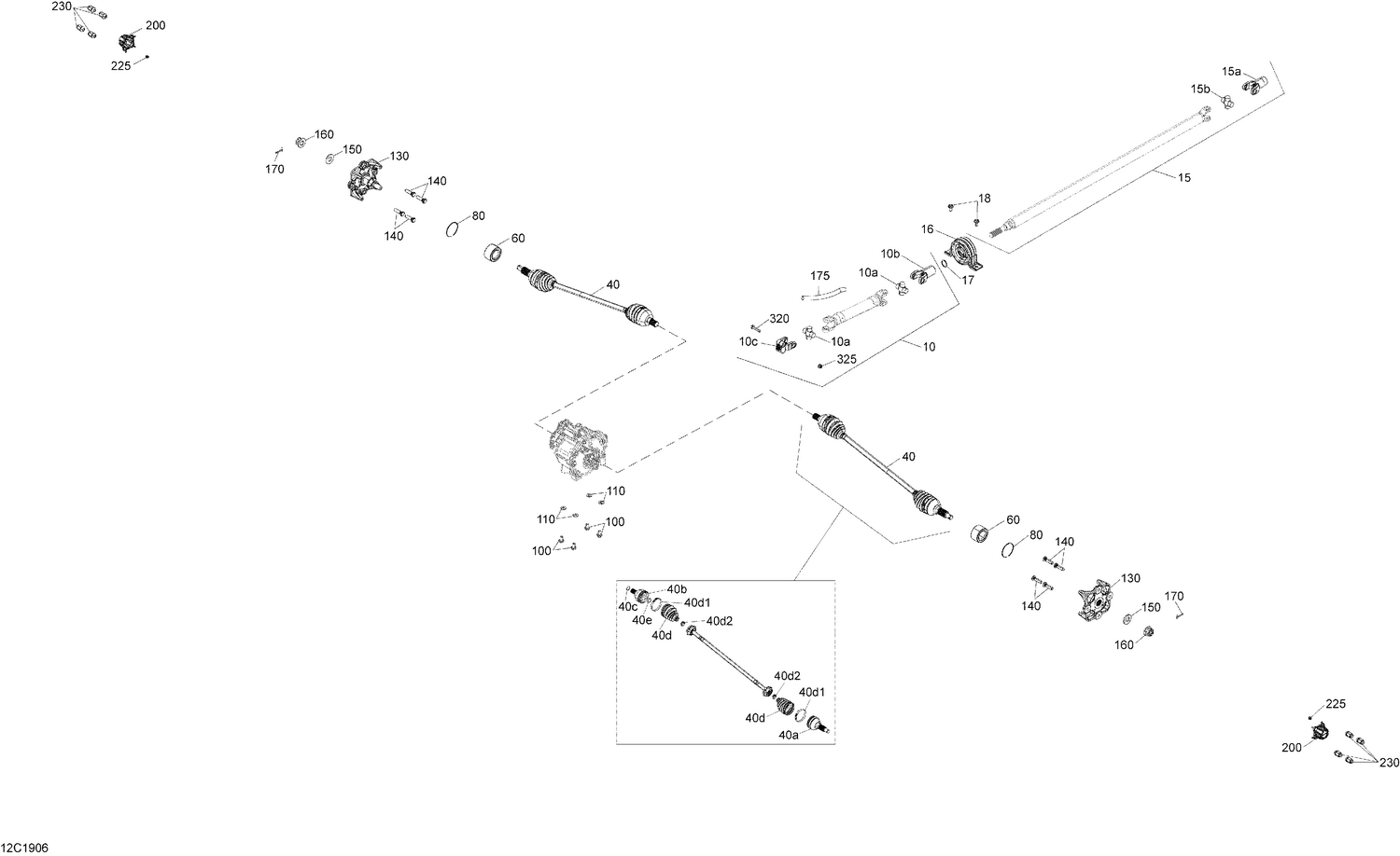 07- Front Drive  - Main Parts - Except Package STD