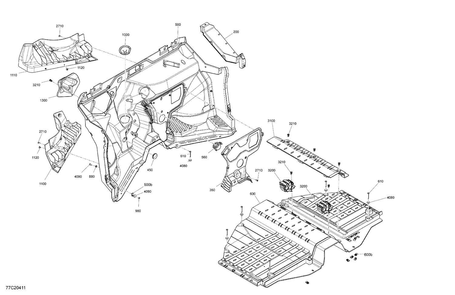 09- Cab Interior - Fire Wall