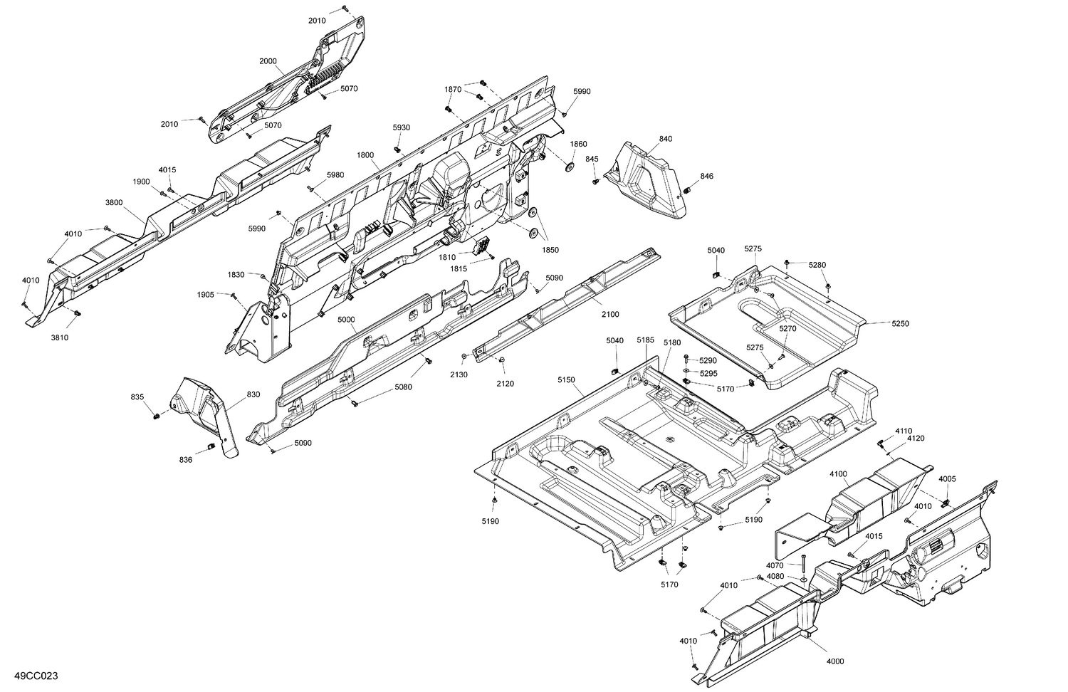07- Cab Interior - Back Wall