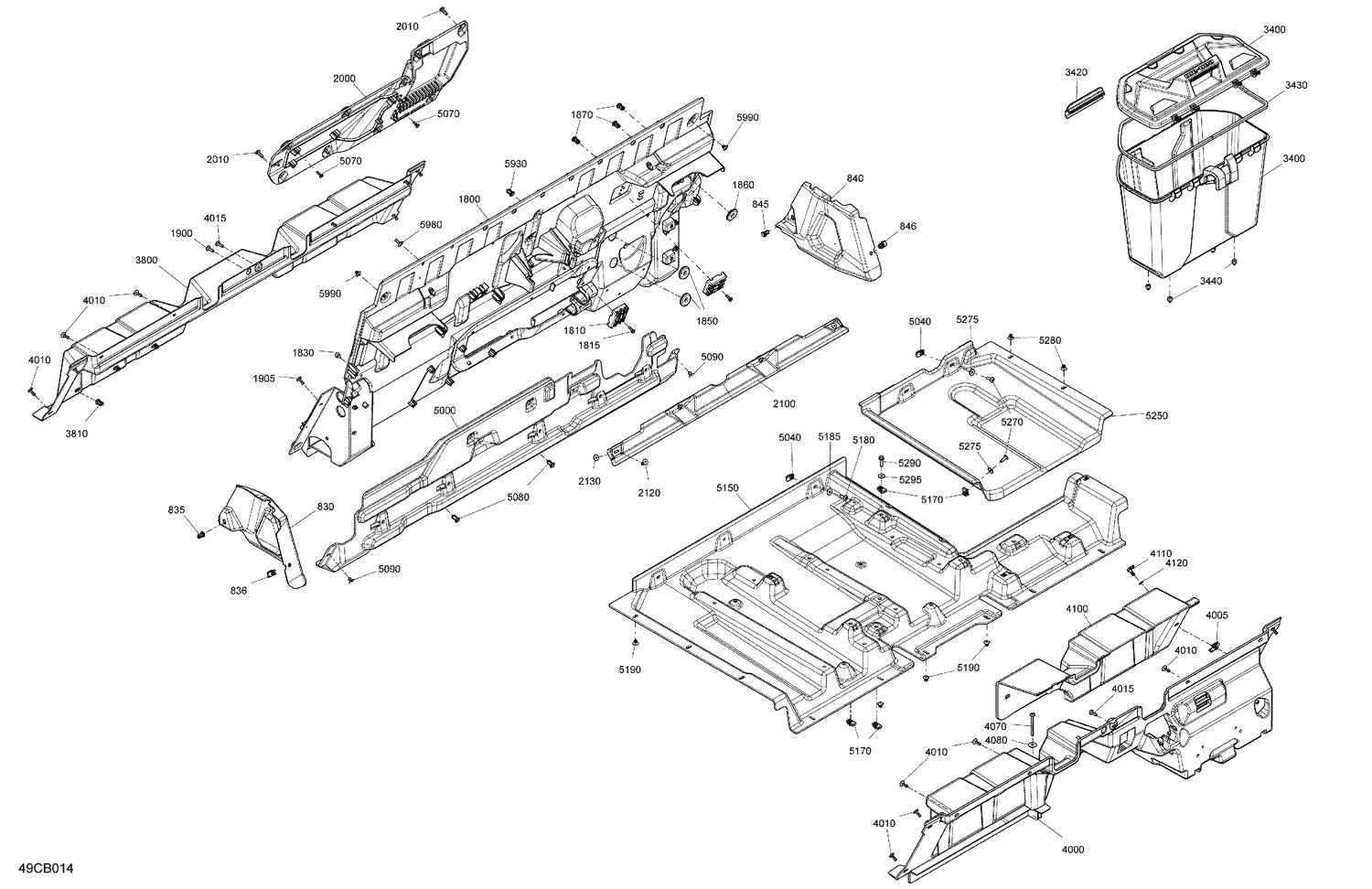 07- Cab Interior - Back Wall