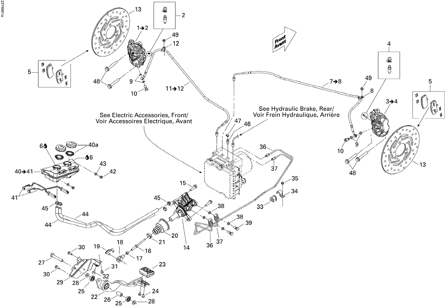 06- Hydraulic Brake, Front