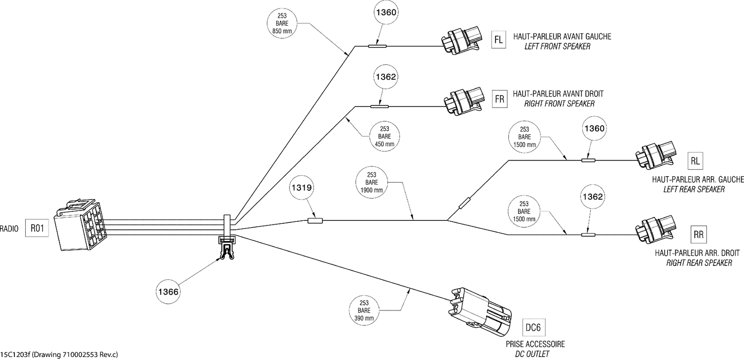 10- Electrical Harness Radio