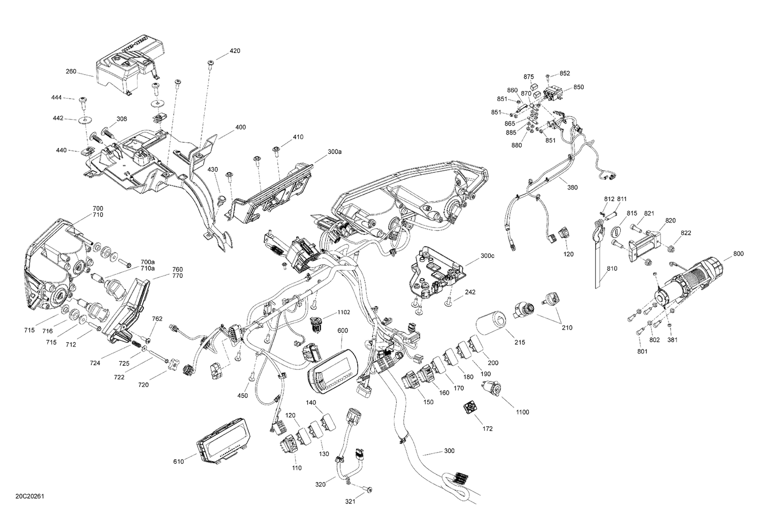 10- Electric - System - Front Section - DPS - XT - XTP