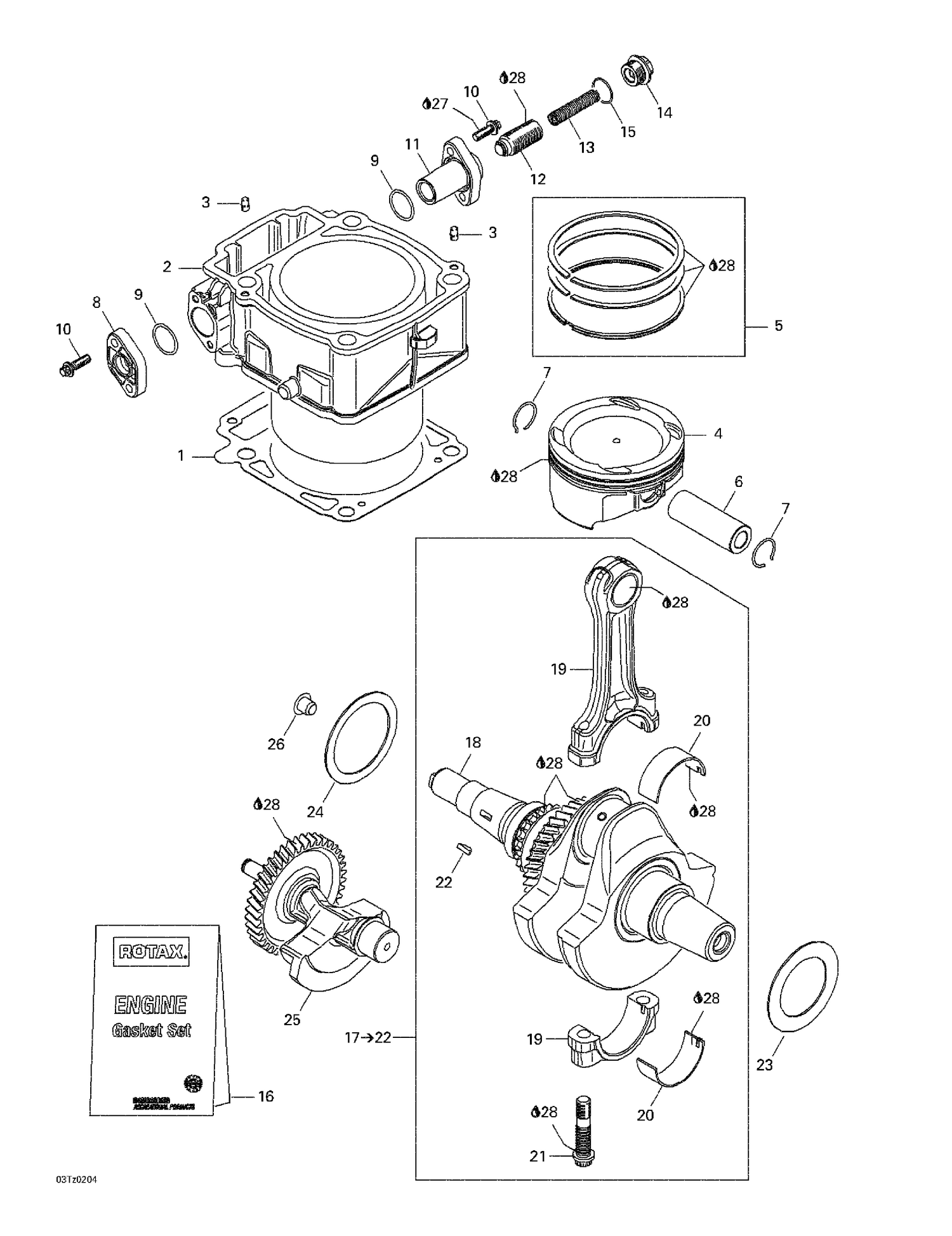 01- Crankshaft And Cylinder
