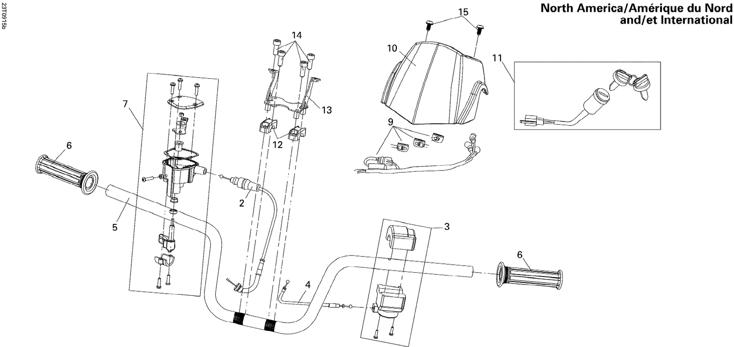 07- Handlebar North America, International