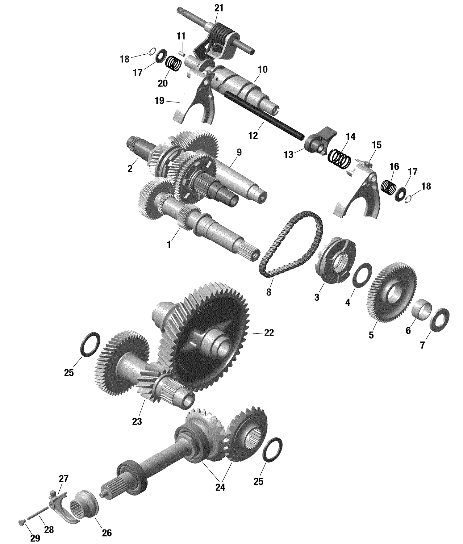 01- Rotax - Gear Box 2