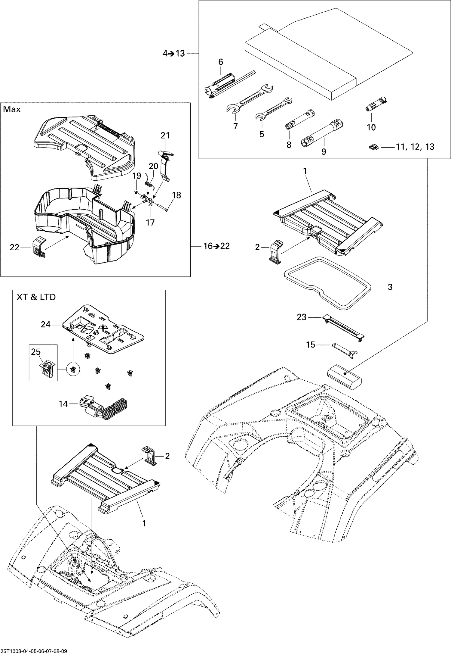09- Front and Rear Trays