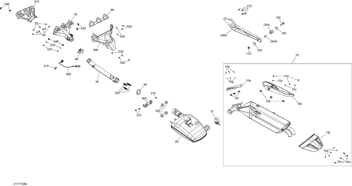 01- Exhaust System - Package T-LTD