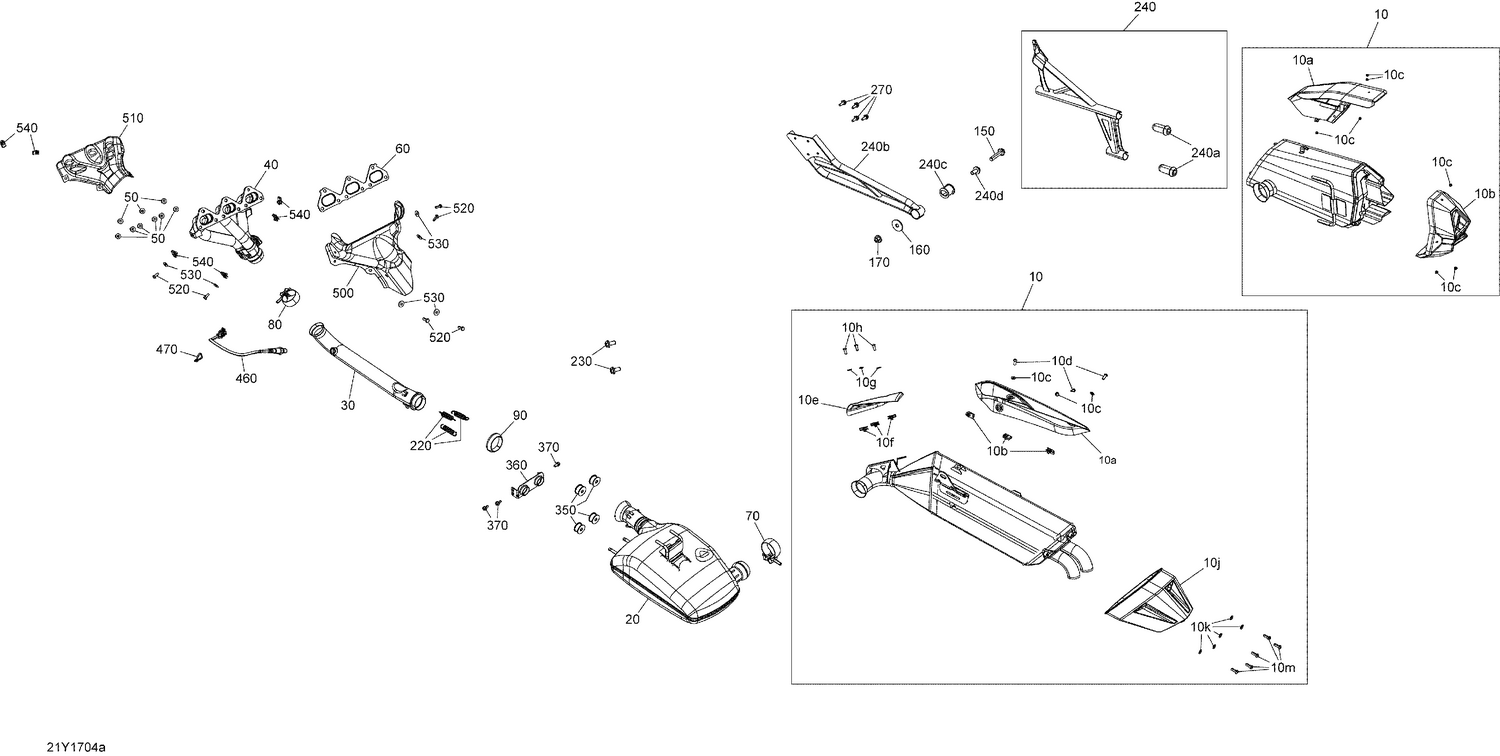 01- Exhaust System - Package STD-S