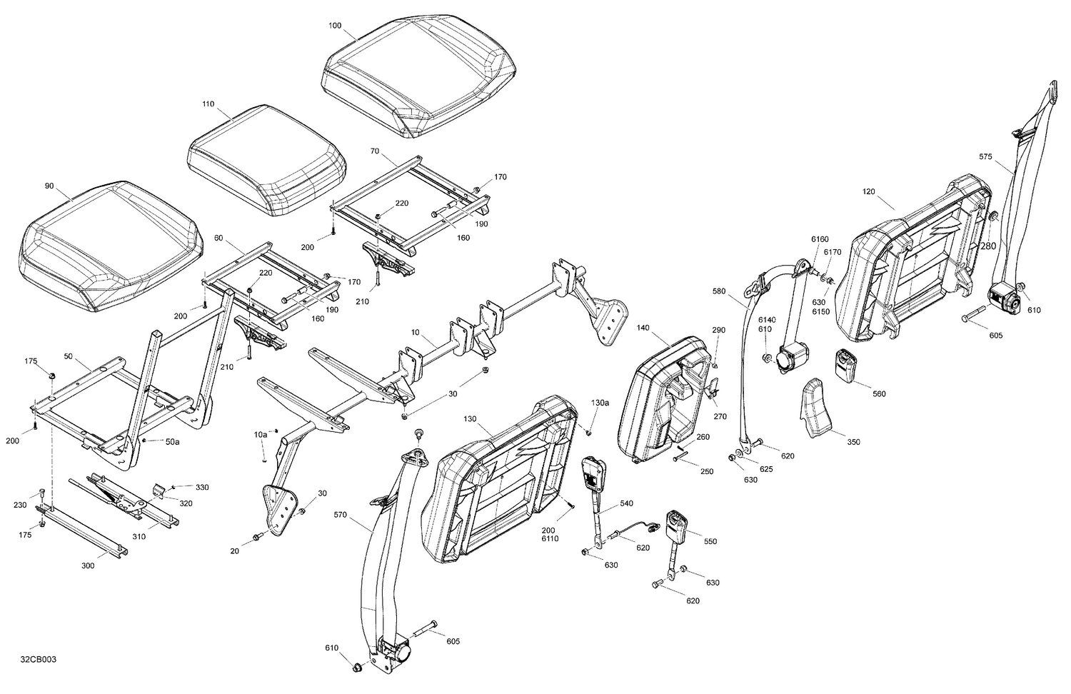 07- Body - Seat - Front Section