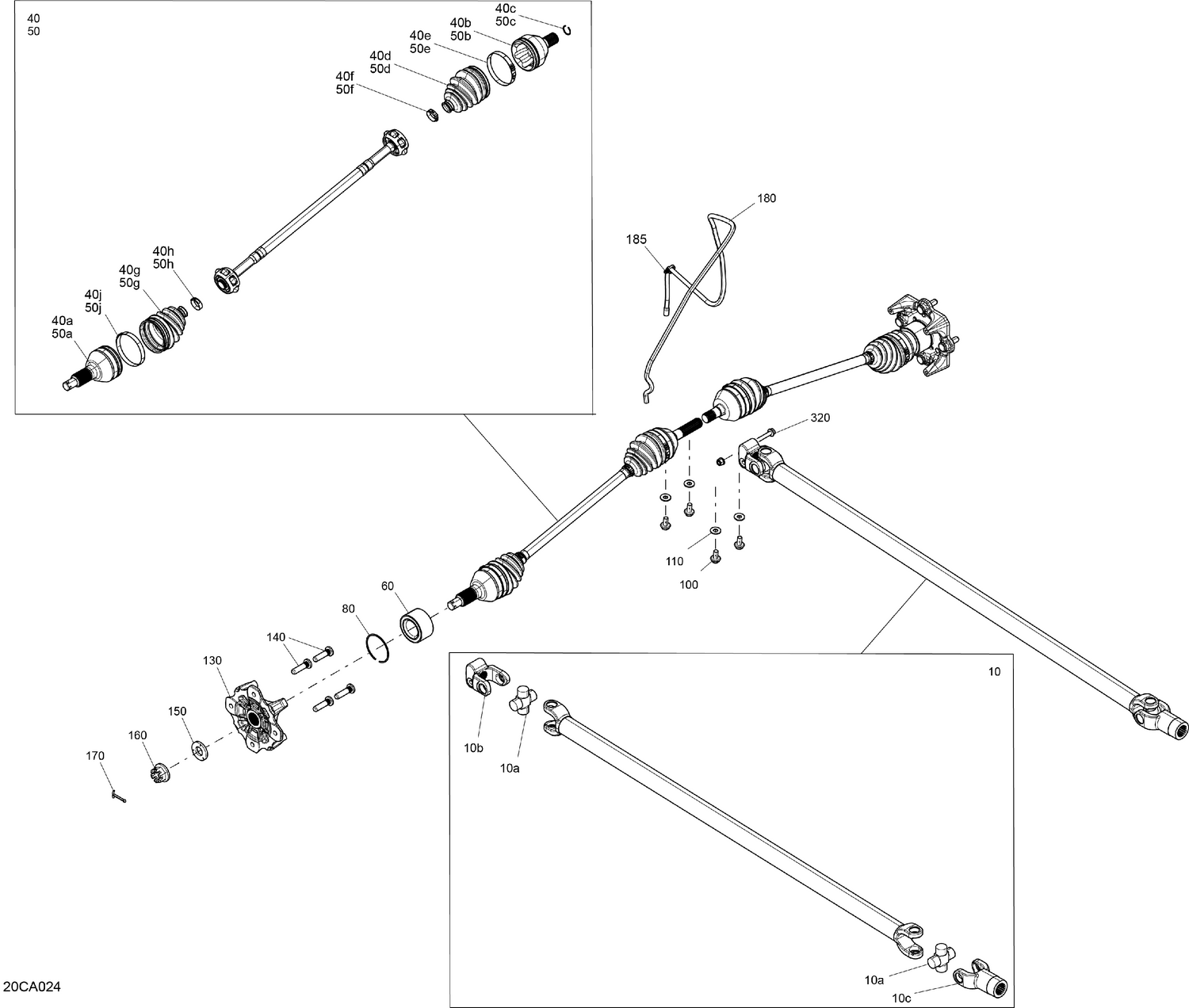 04- Drive - Front Section - Common Parts