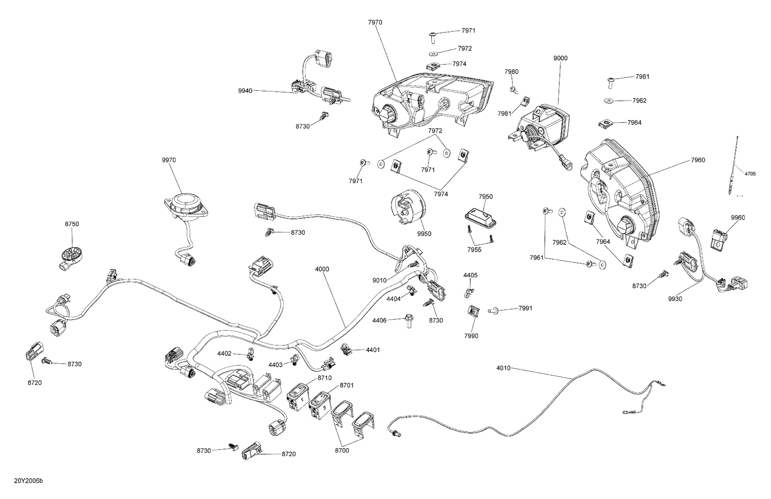 10- Electrical System Rear Sides Storage Box