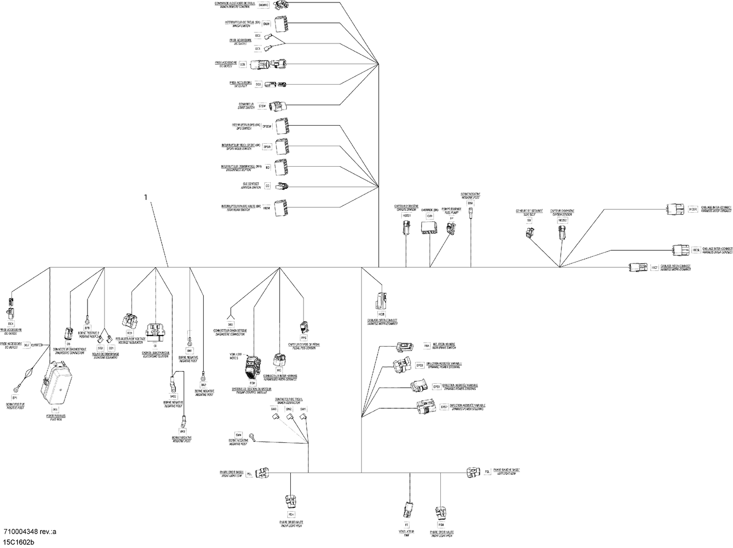 10- Electrical Harness Assy - Except MAX
