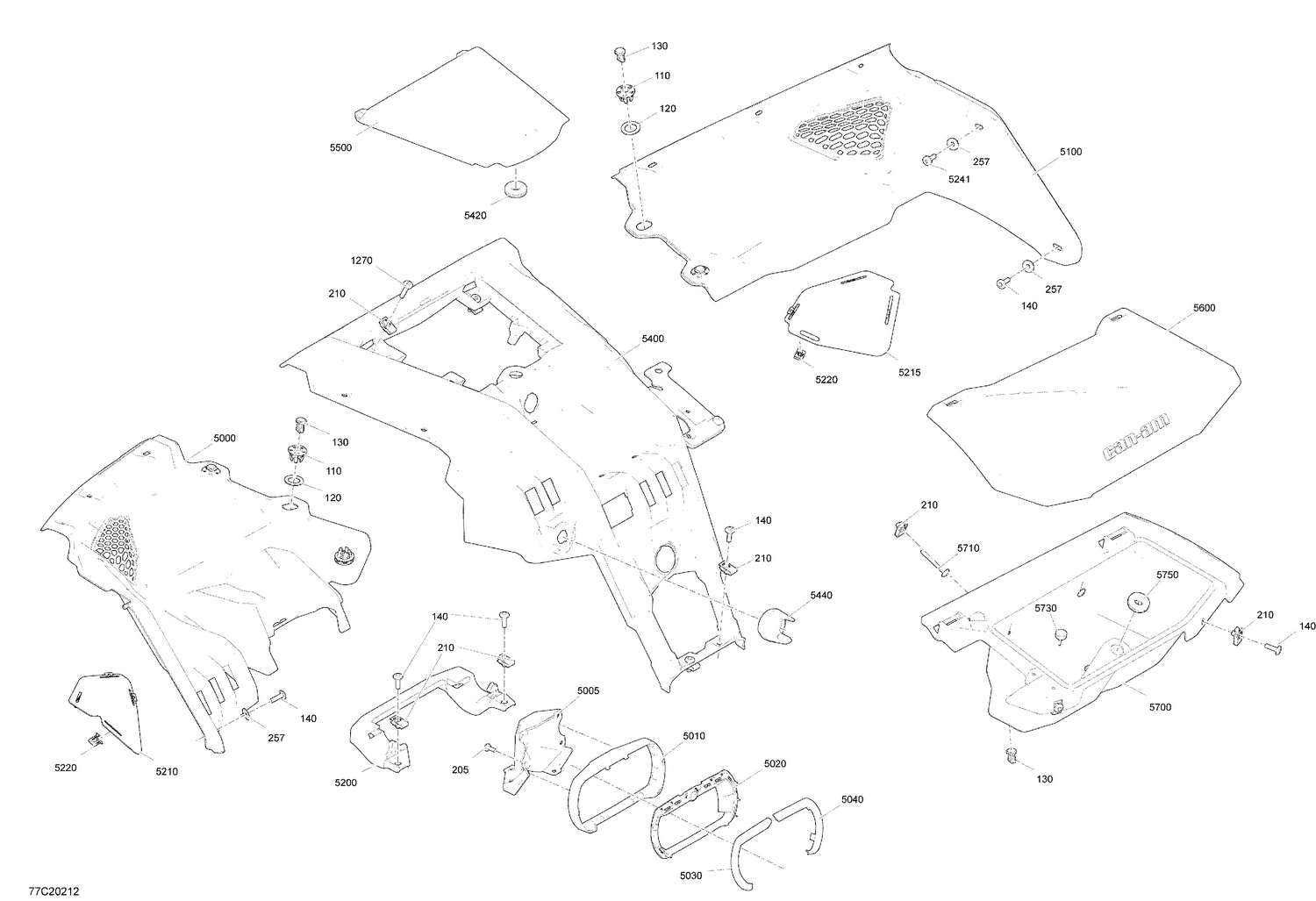09- Cab Interior - Dashboard - STD