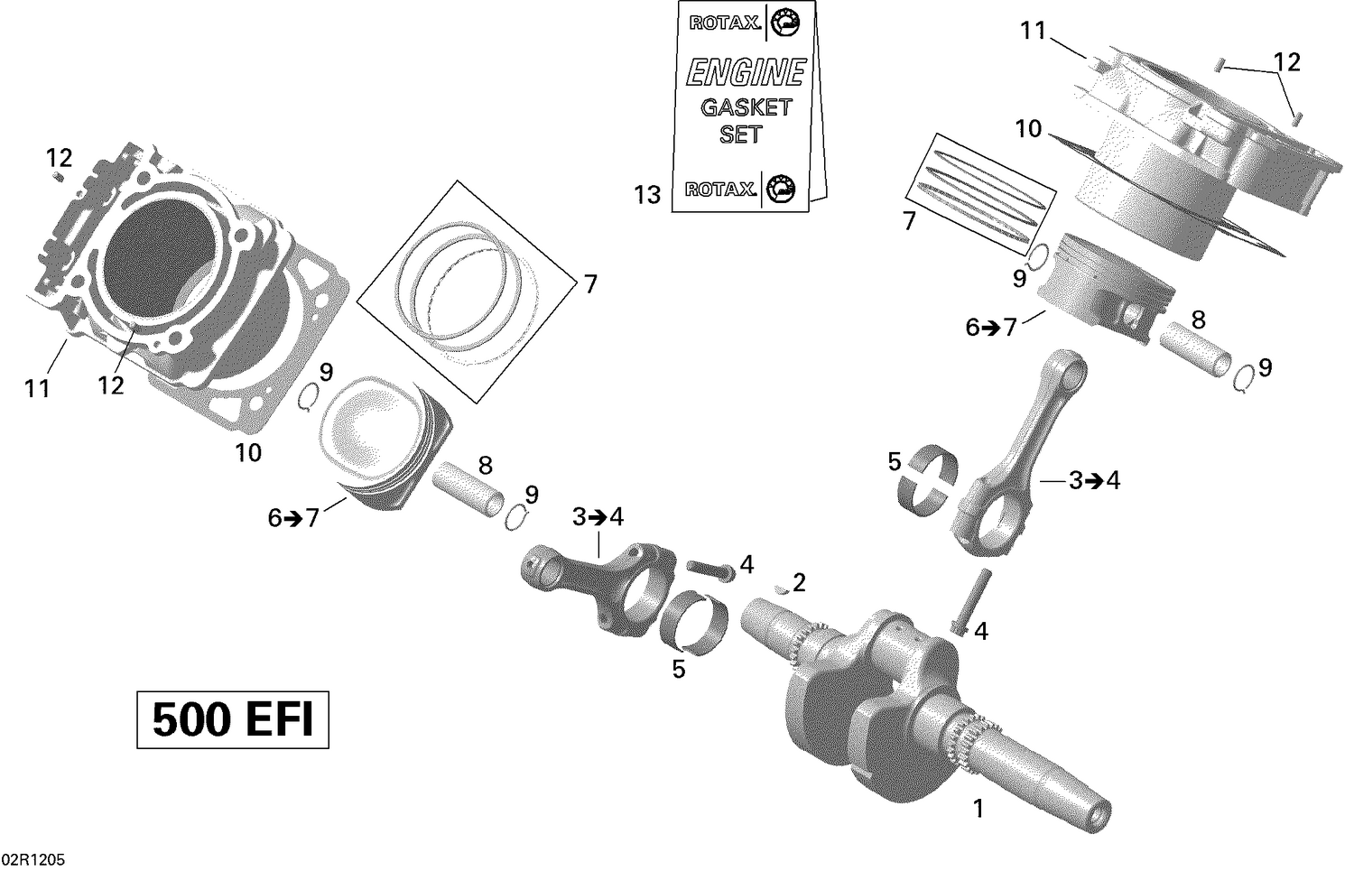01- Crankshaft, Piston And Cylinder