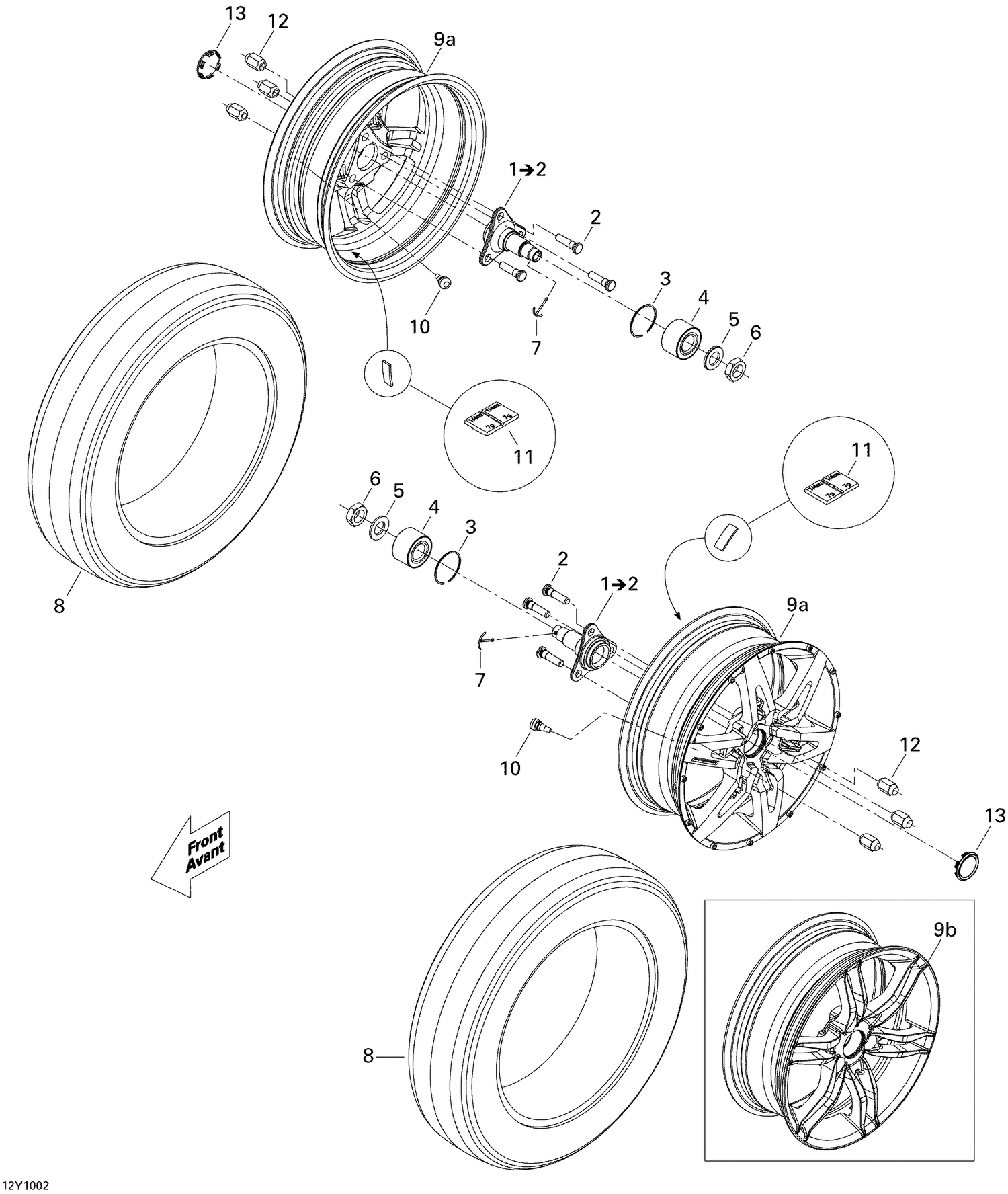 07- Drive System, Front