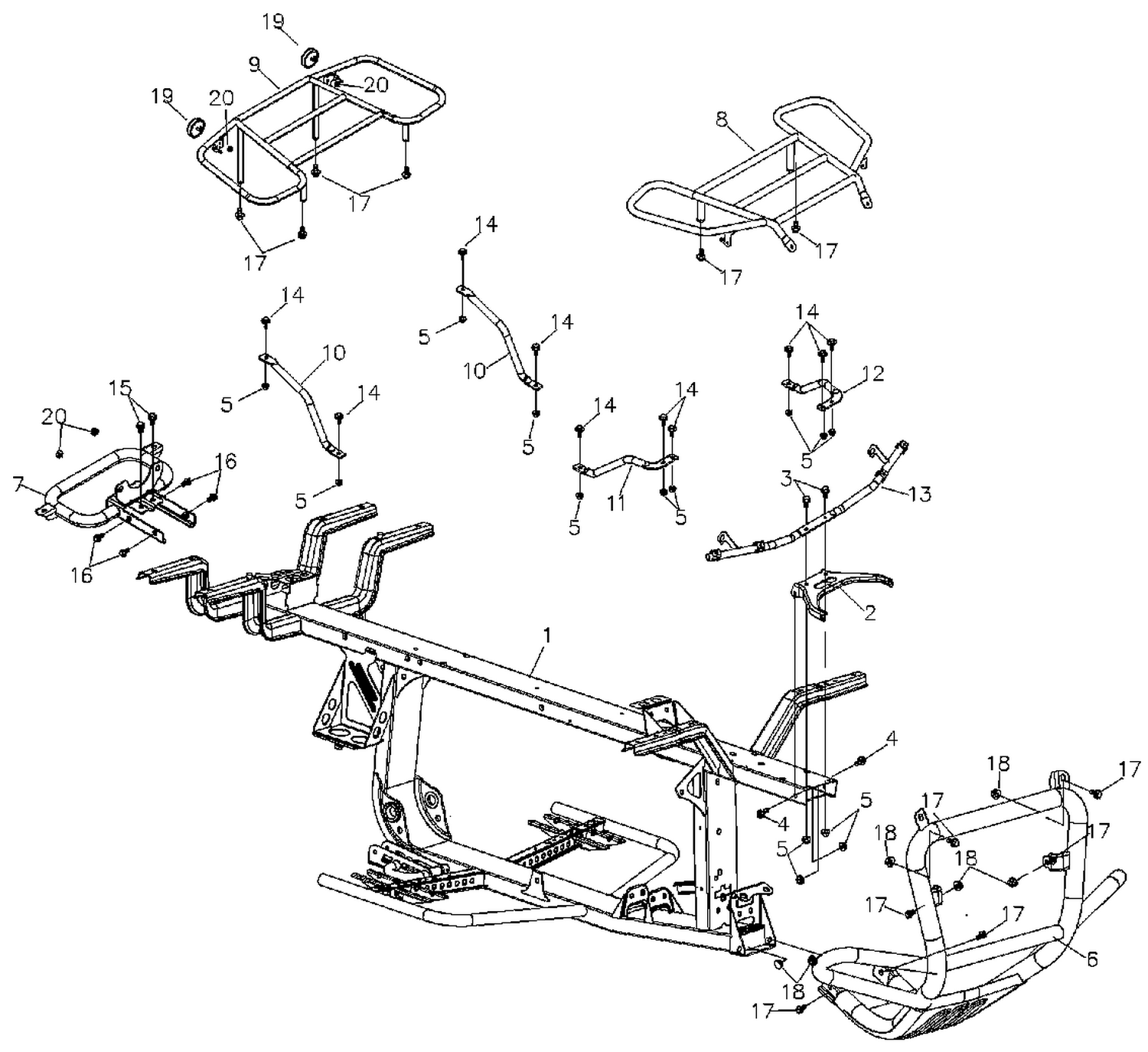 09- Frame And Luggage Racks EUROPE