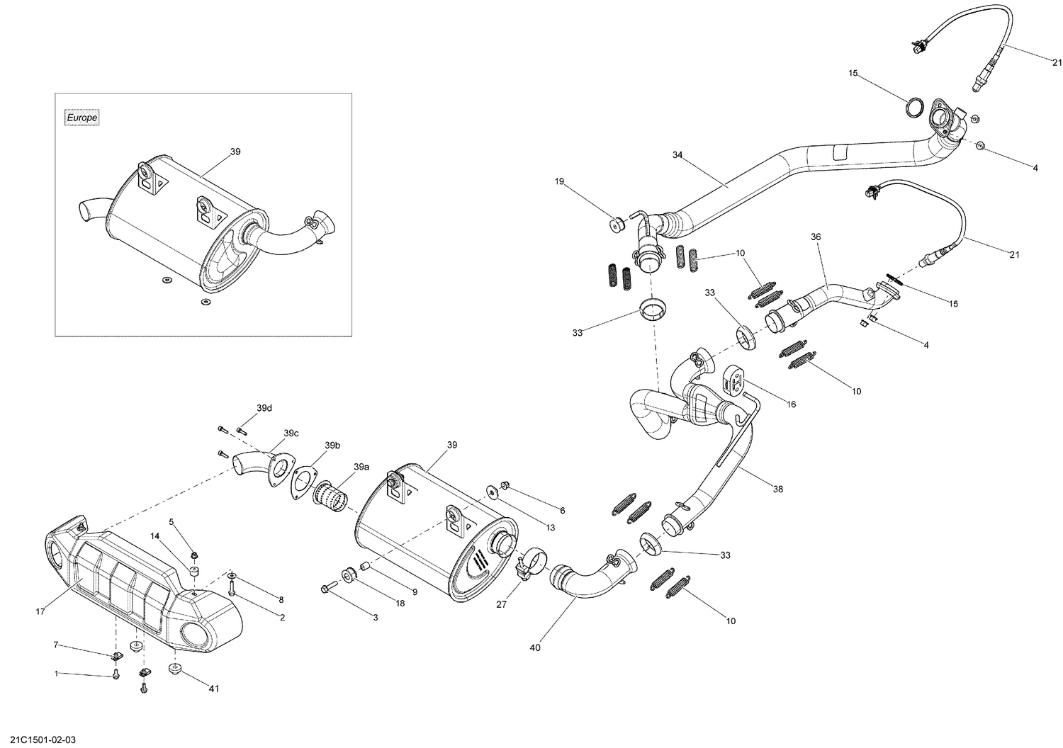 01- Exhaust System _21C1501