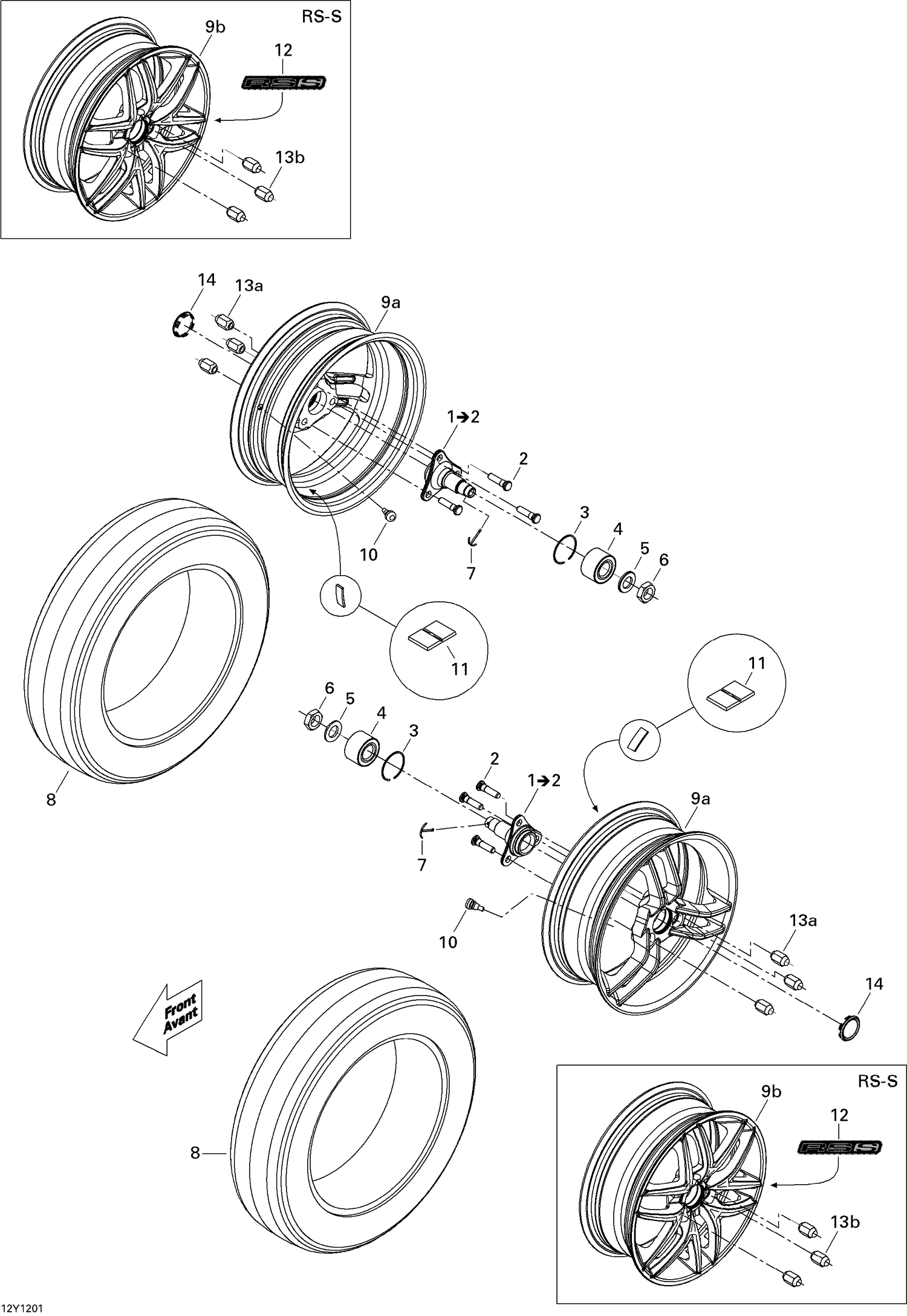 07- Drive System, Front
