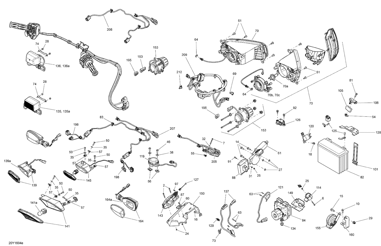 10- Electrical System - Package Standard-S-Special - Headlamp And Accessories