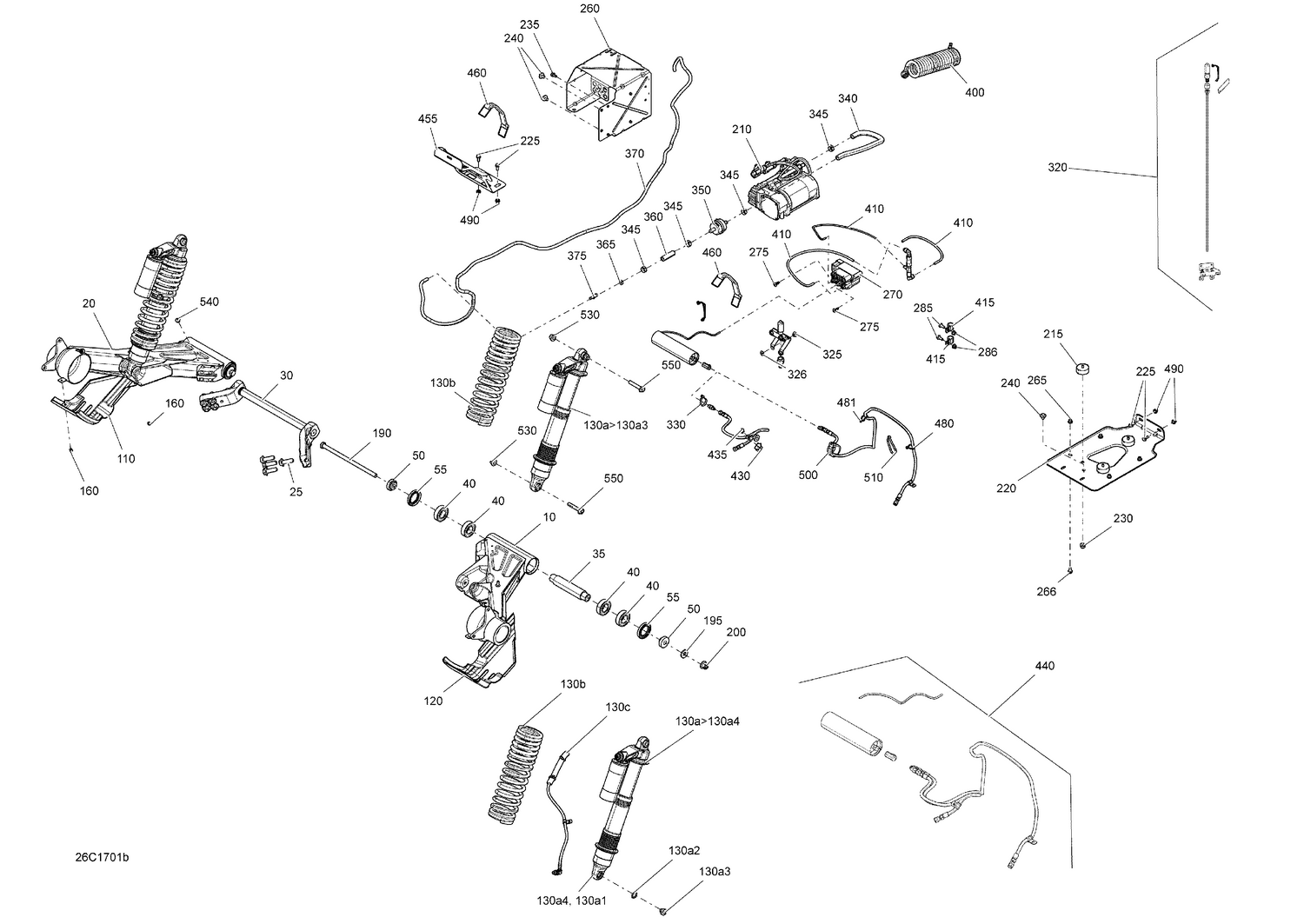 08- Rear Suspension - Package LTD