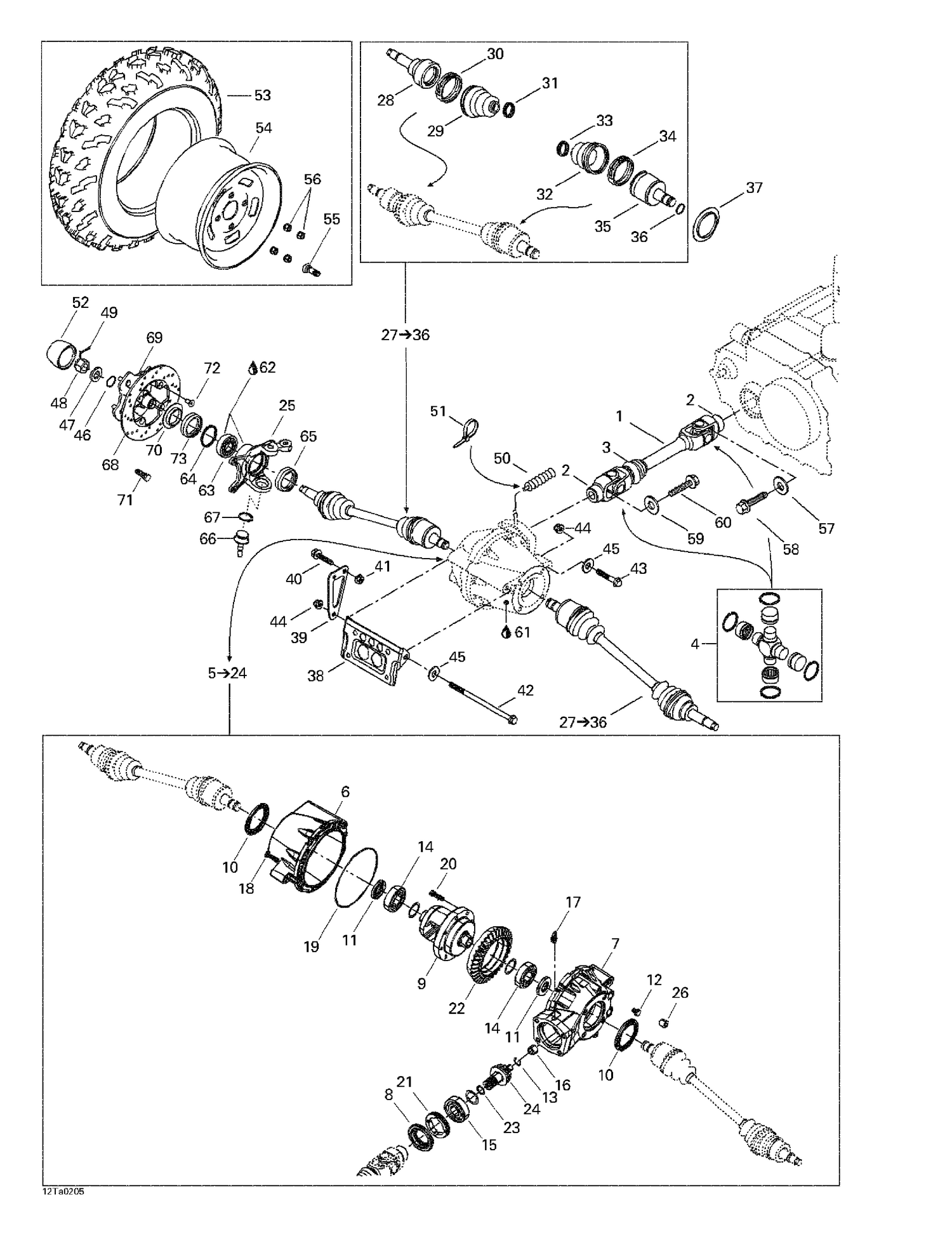 05- Drive System, Front