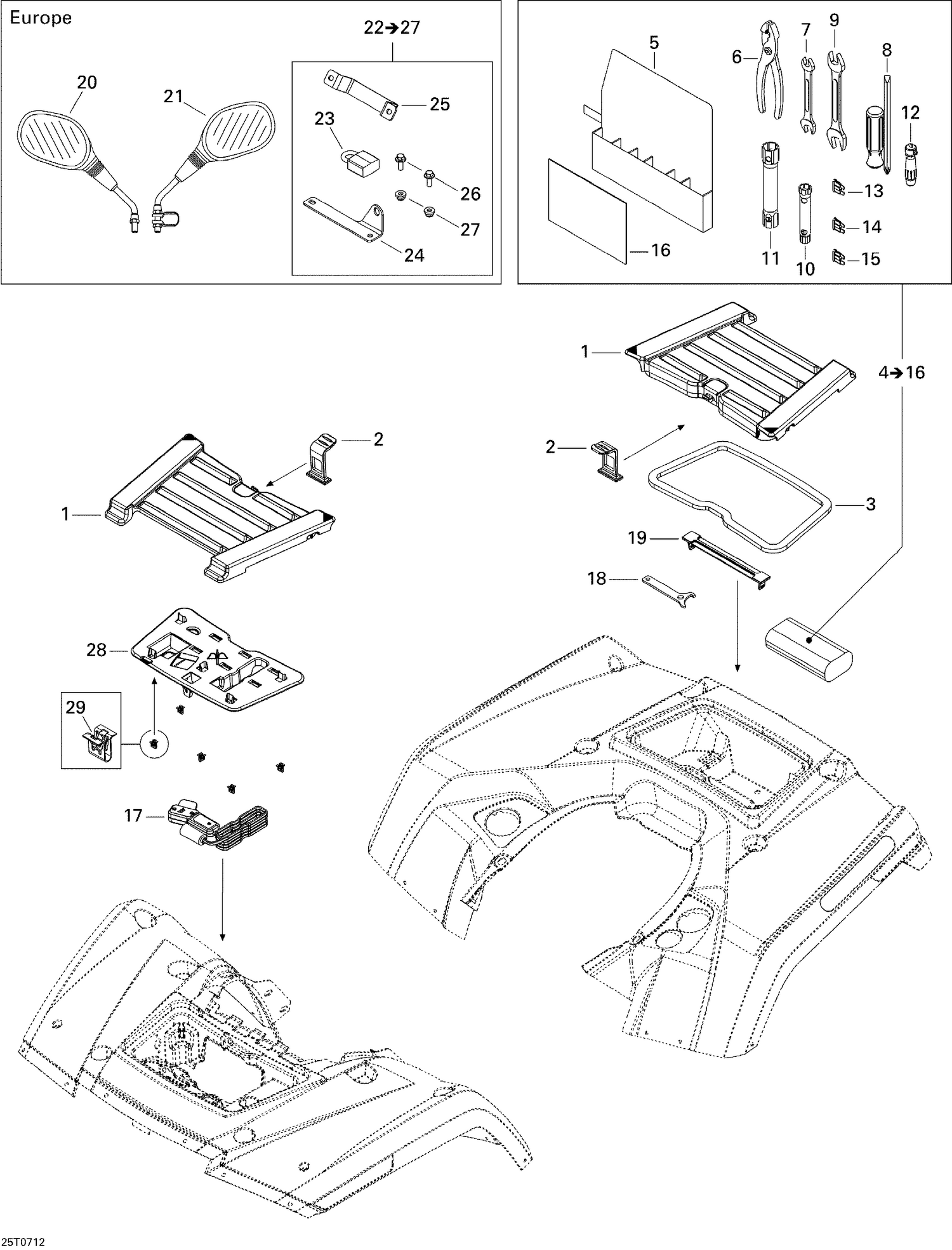 09- Front and Rear Trays