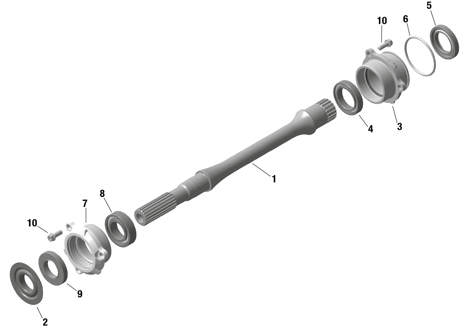 01- ROTAX - Drive Shaft