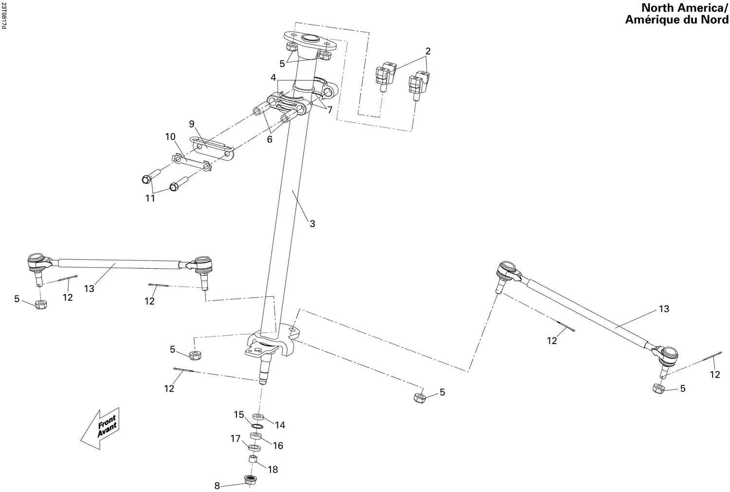 07- Steering Linkage North America