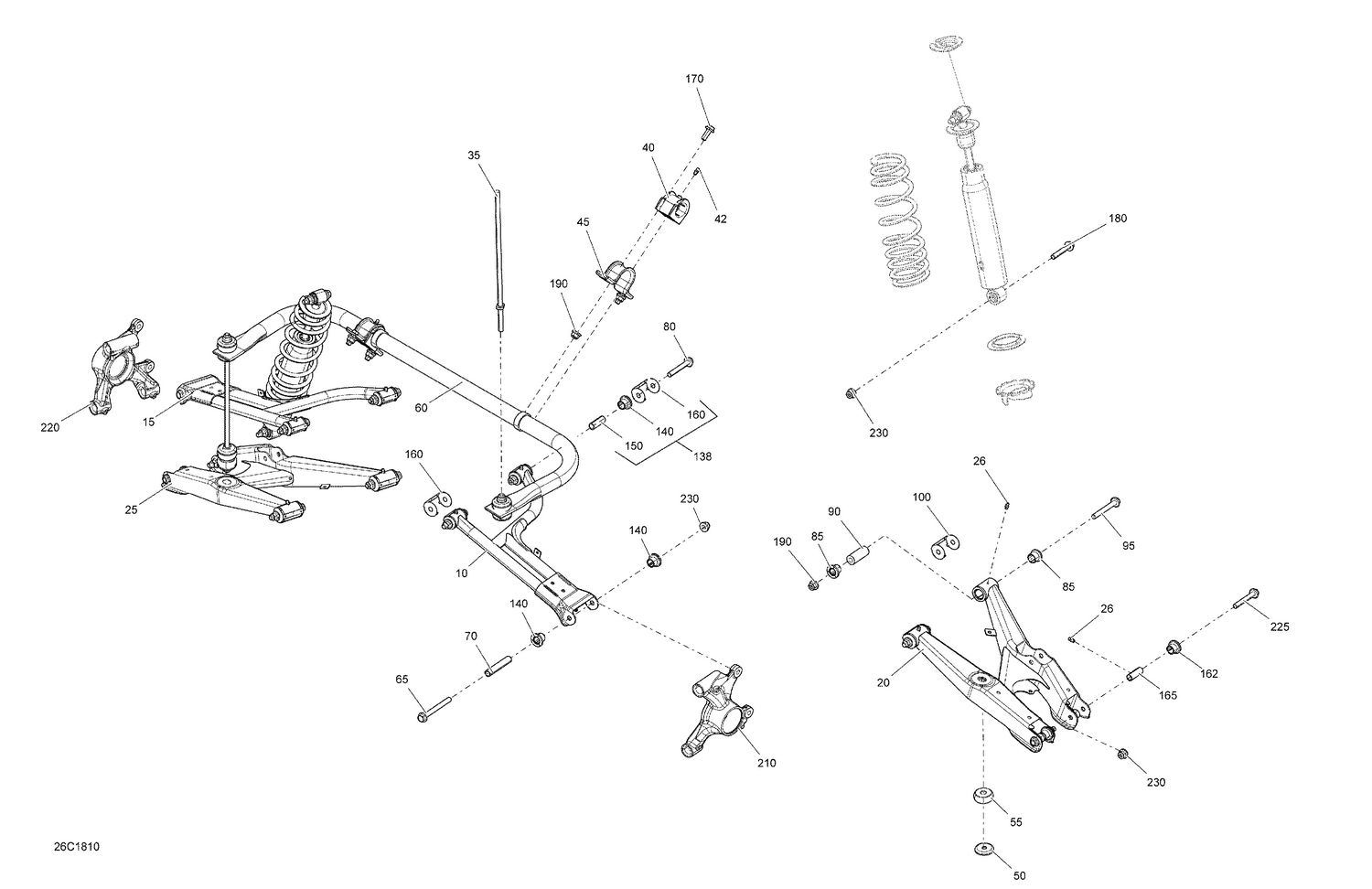 08- Rear Suspension - CAB Package