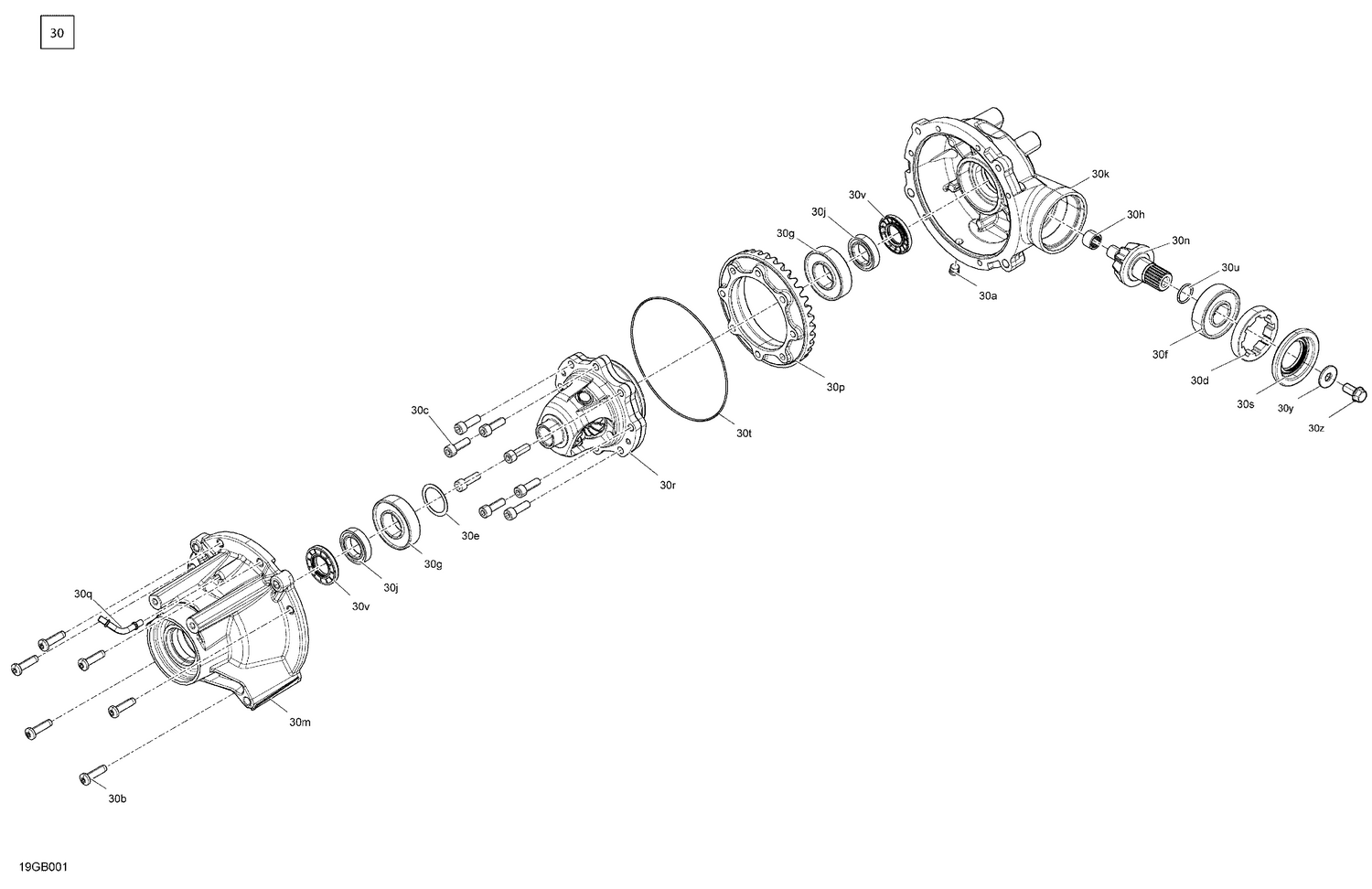 04- Drive - Front - Differential Parts