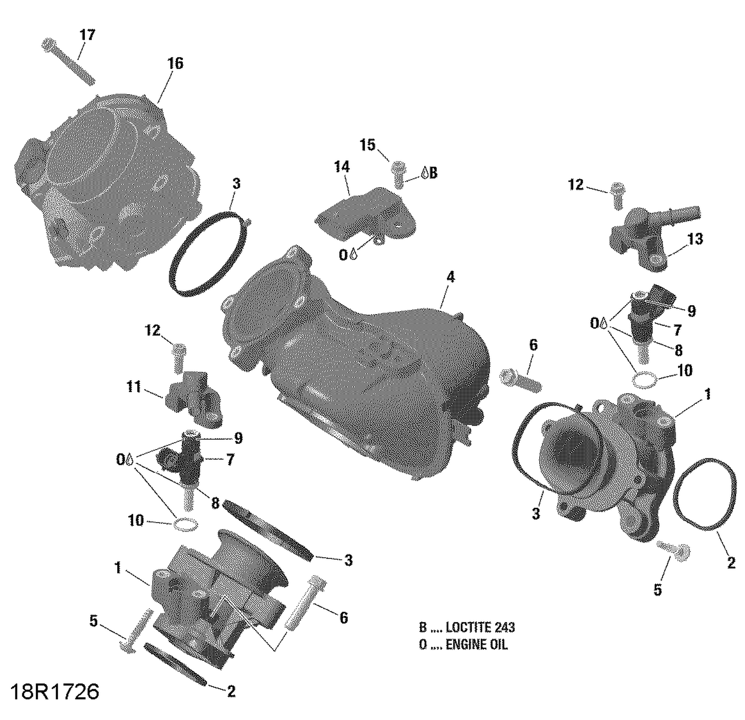 02- Air Intake Manifold And Throttle Body - HD8