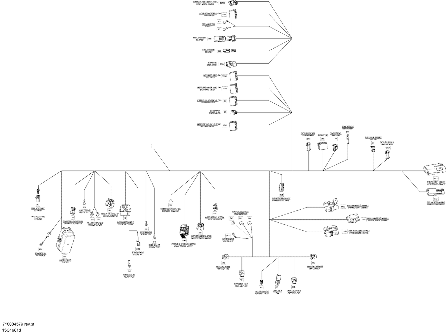 10- Electrical Harness Assy - Except MAX