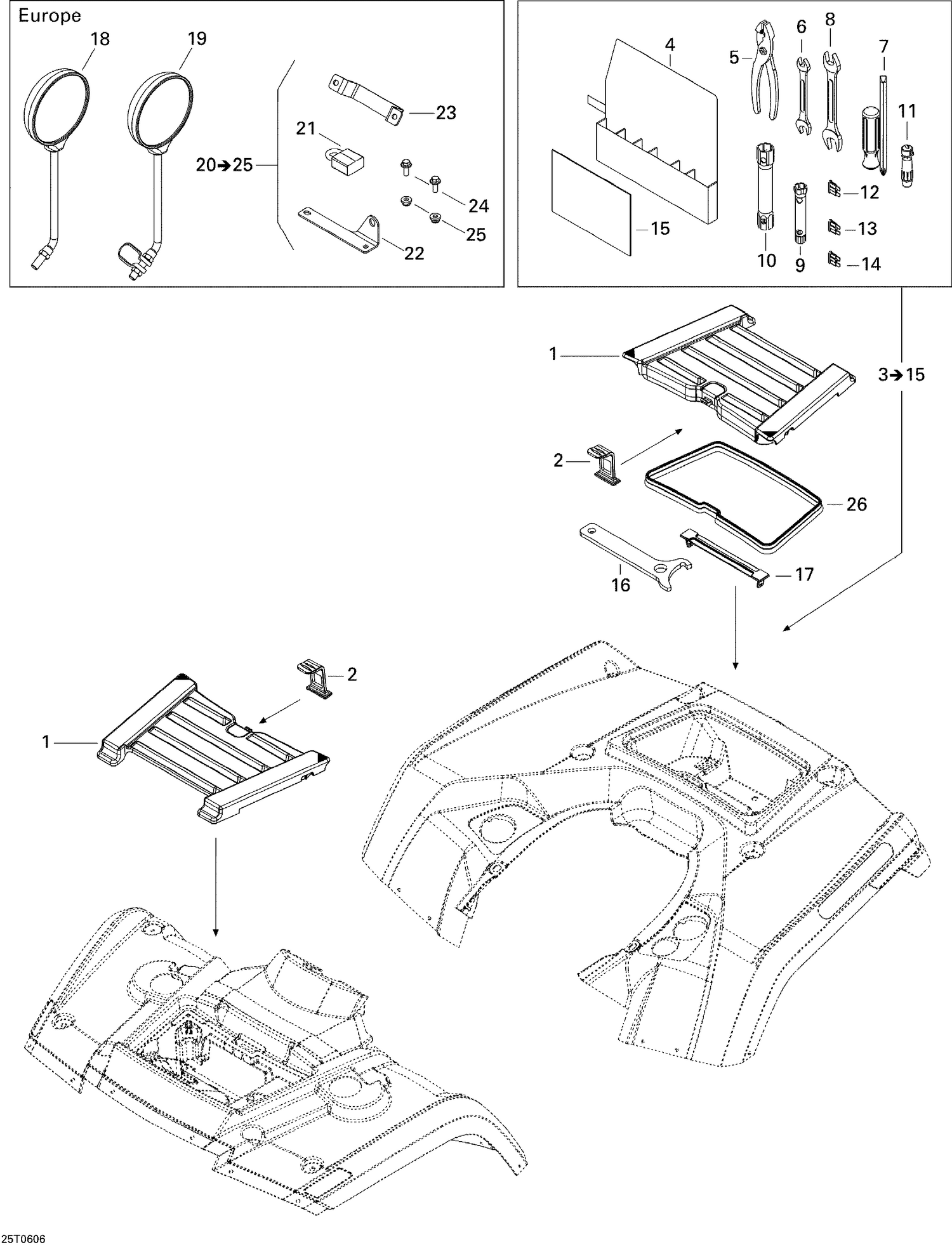 09- Front Storage Tray