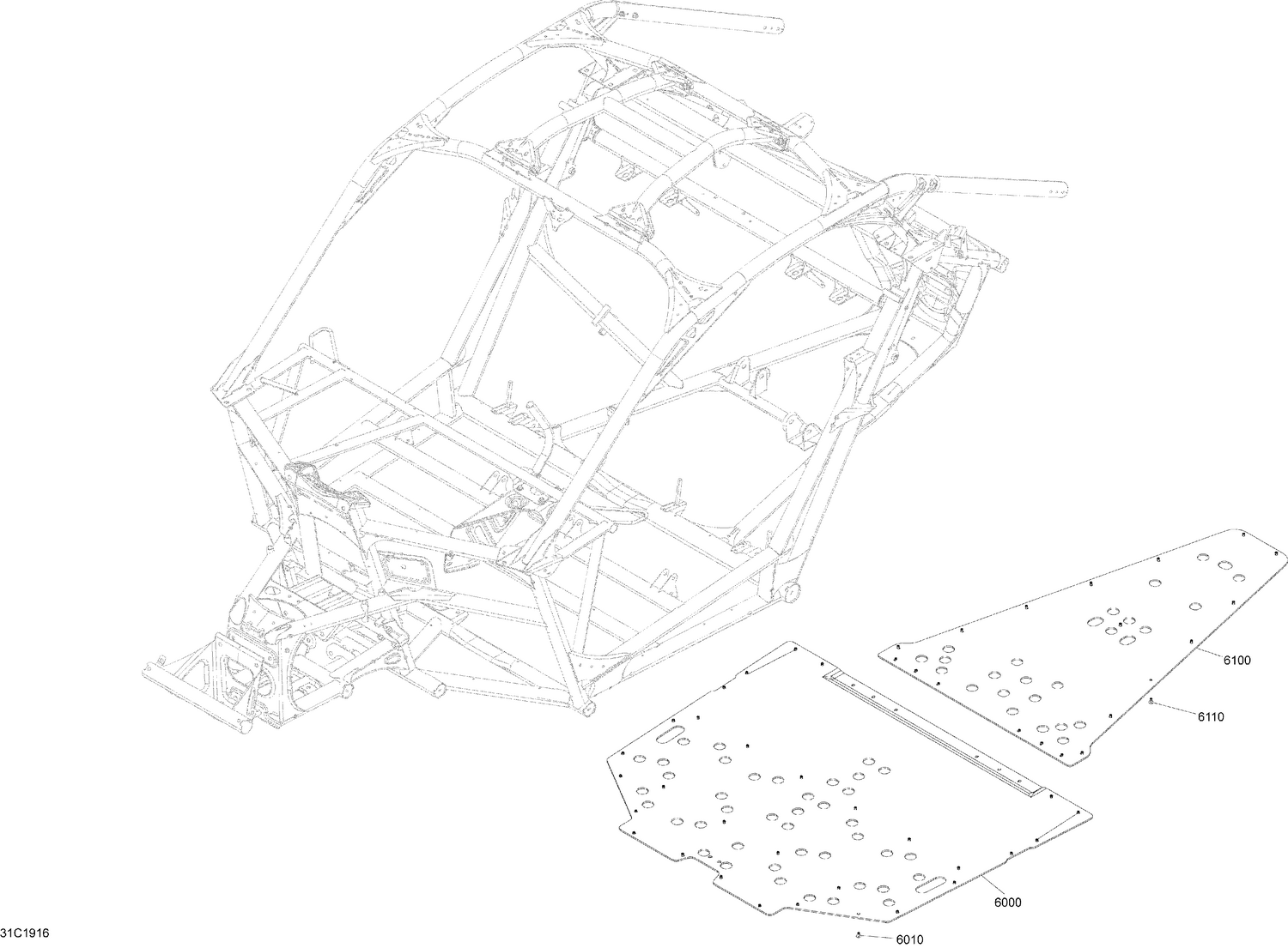 09- Body - Floor Section - Hyper Silver