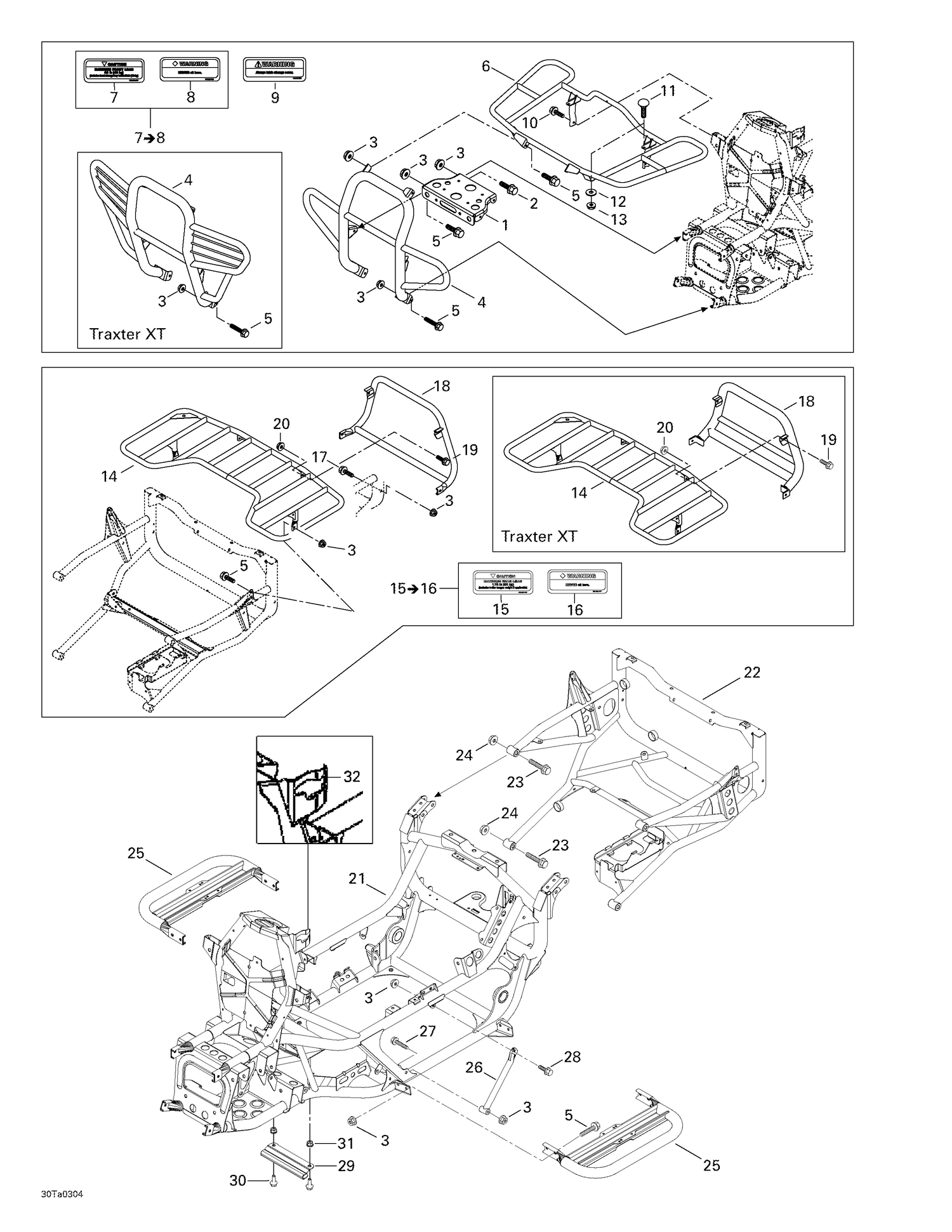 09- Frame And Luggage Racks