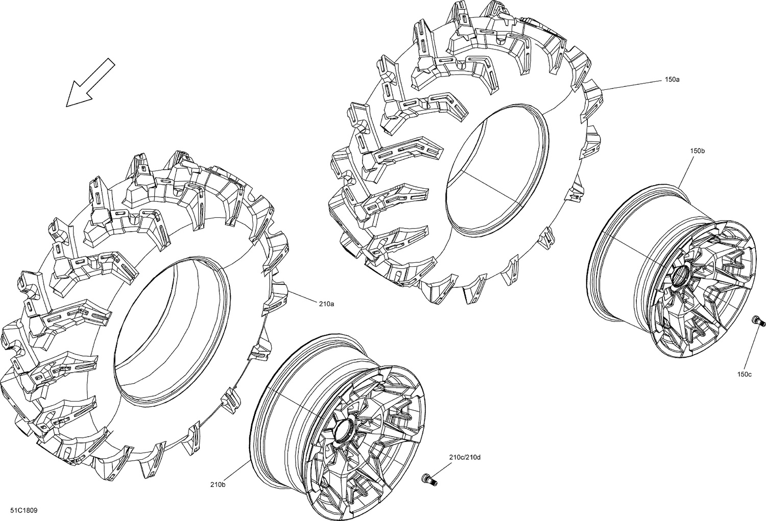07- Wheels And Tires Maverick - Package XMR