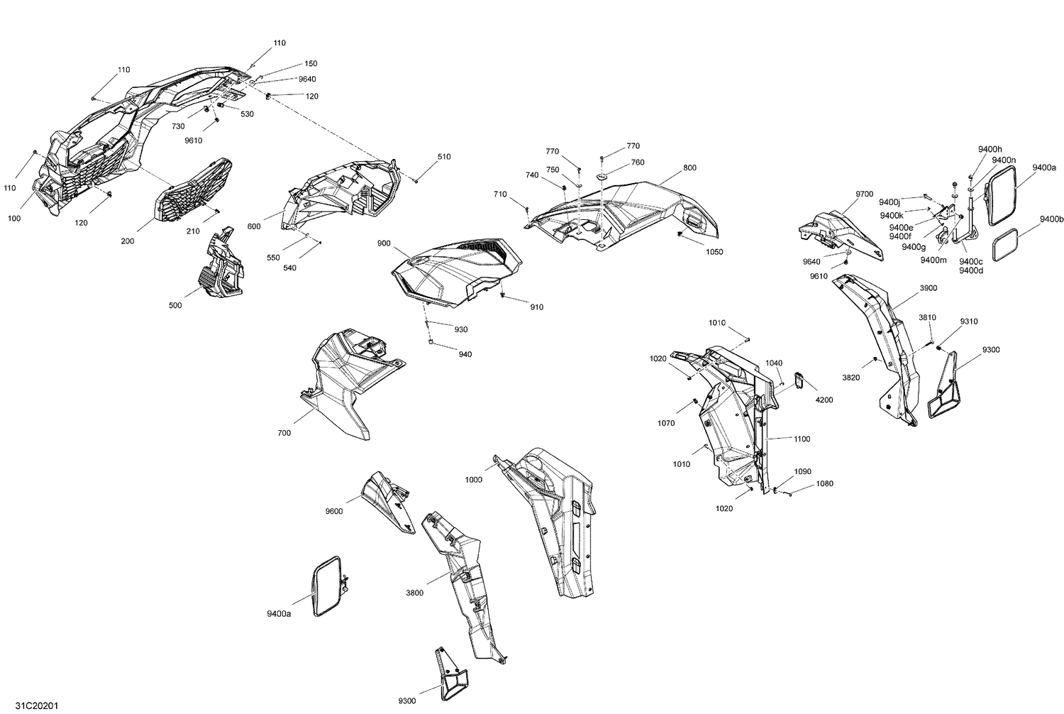 09- Body - Front Section - Red