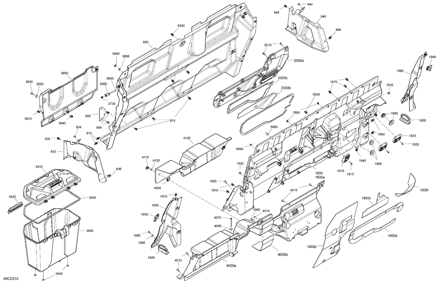 07- Cab Interior - Back Wall