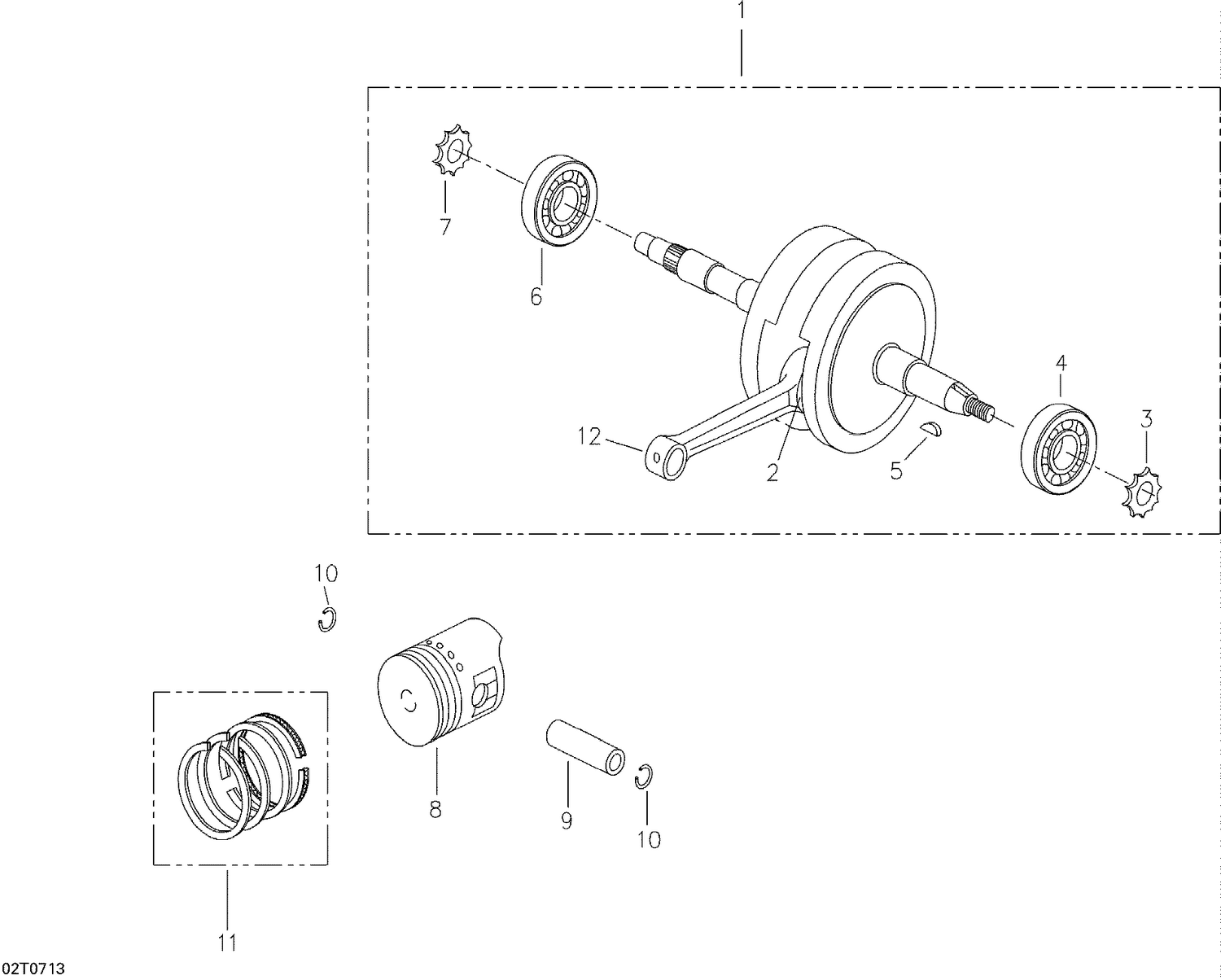01- Crankshaft And Pistons
